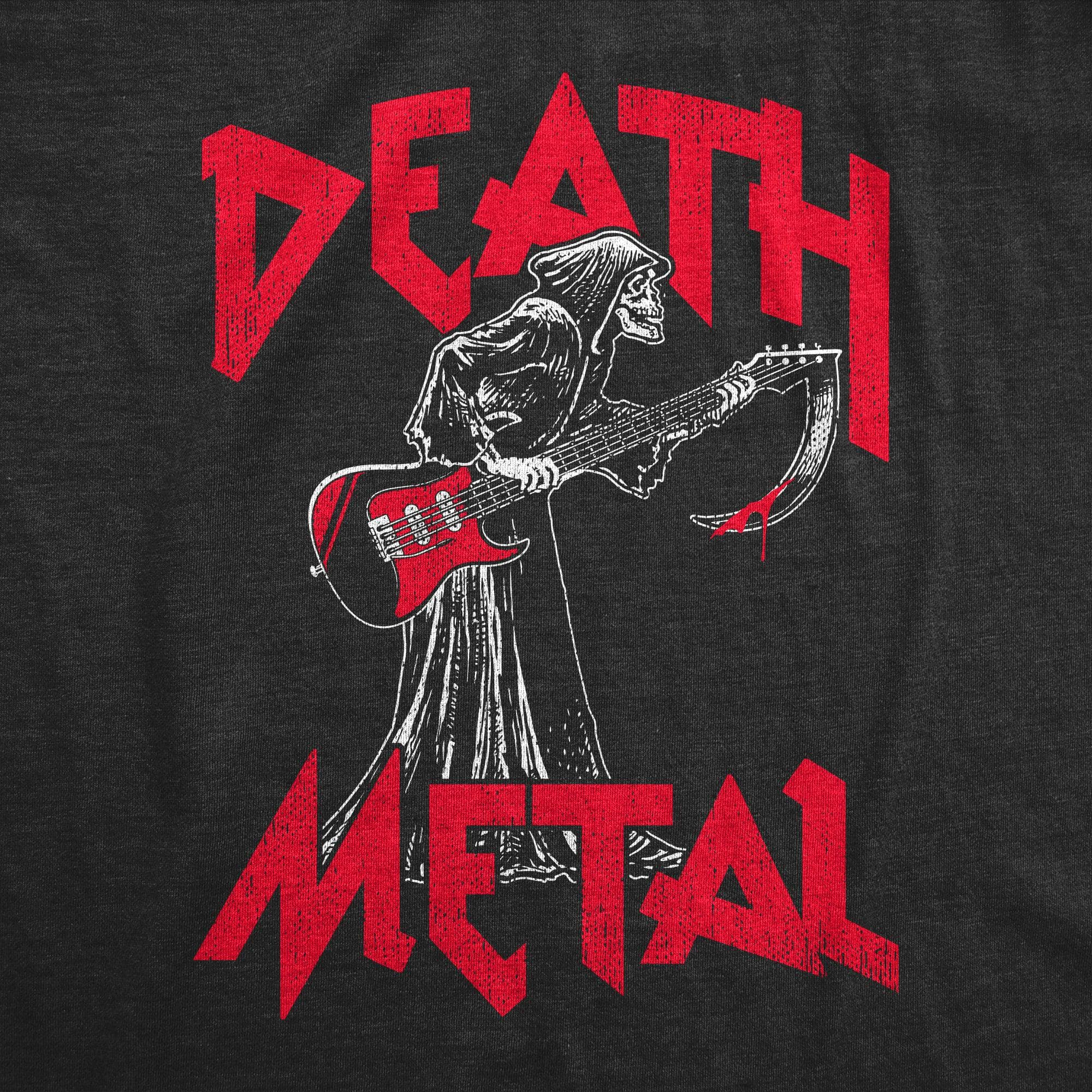 Death Metal Men's Tshirt  -  Crazy Dog T-Shirts