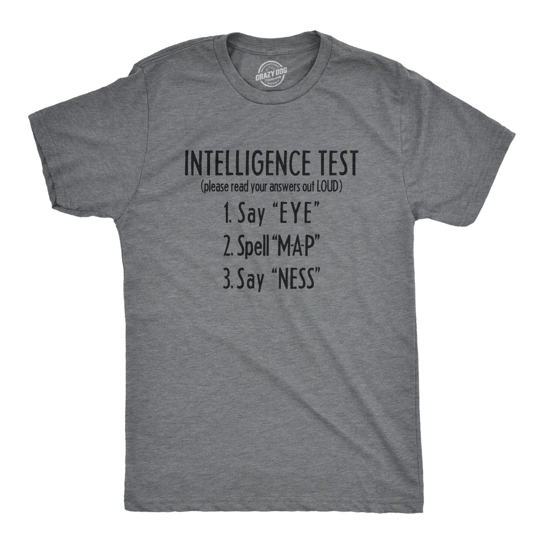 Eye Map Ness Men's Tshirt  -  Crazy Dog T-Shirts