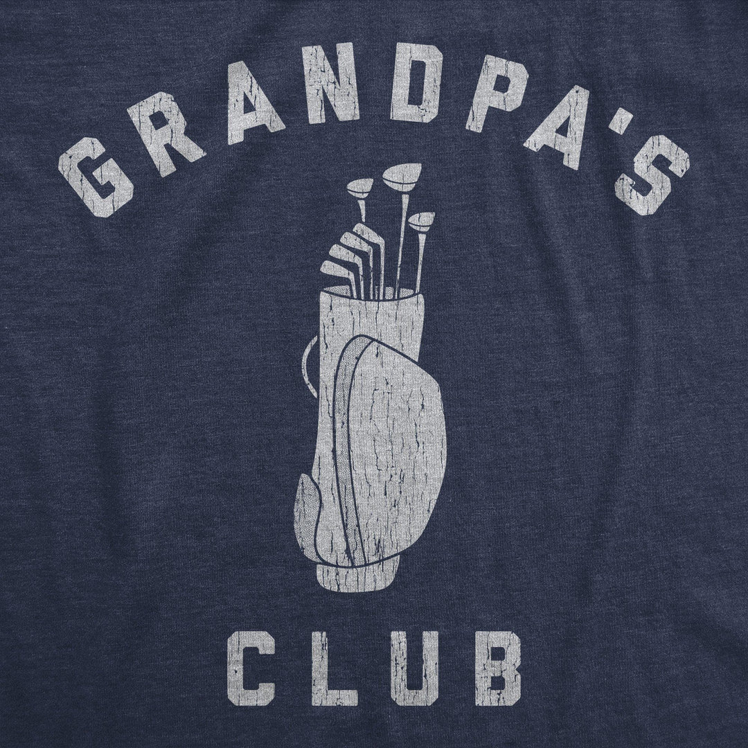 Grandpa's Club Men's Tshirt - Crazy Dog T-Shirts