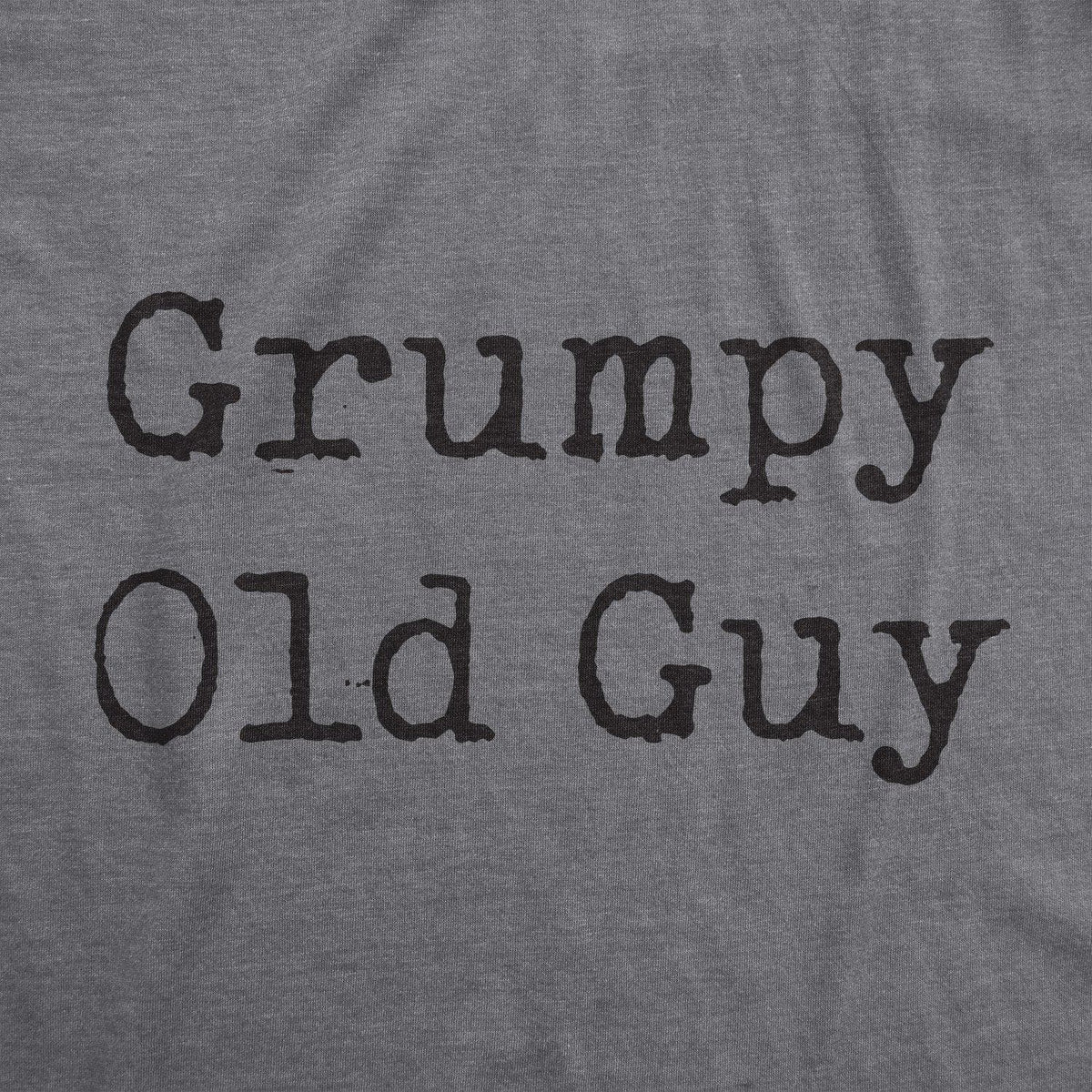 Grumpy Old Guy Men&#39;s Tshirt  -  Crazy Dog T-Shirts