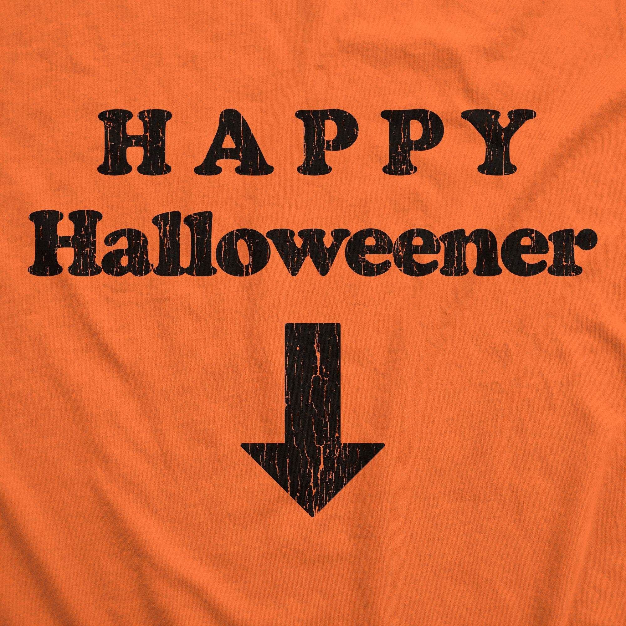 Happy Halloweener Men's Tshirt - Crazy Dog T-Shirts