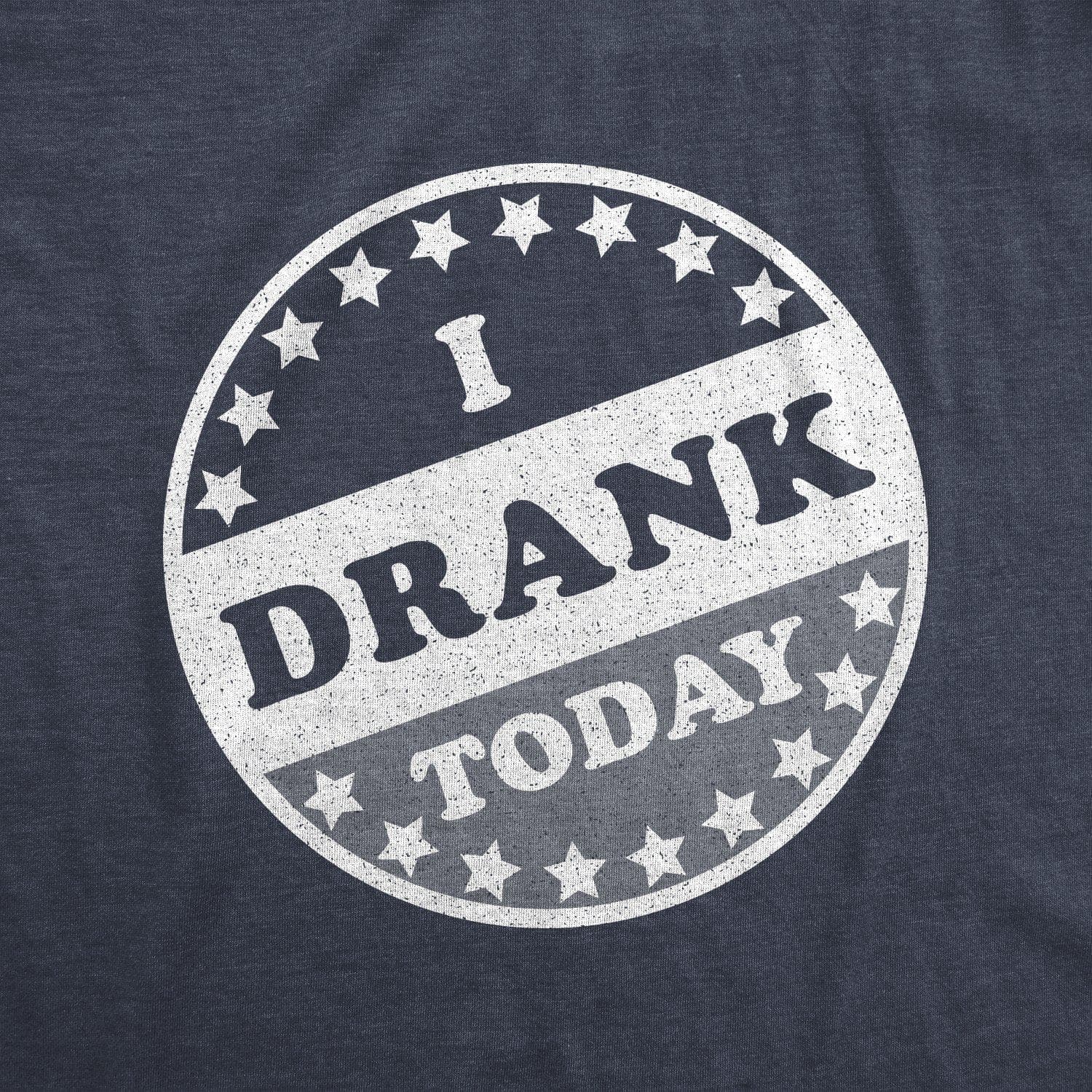 I Drank Today Men's Tshirt - Crazy Dog T-Shirts