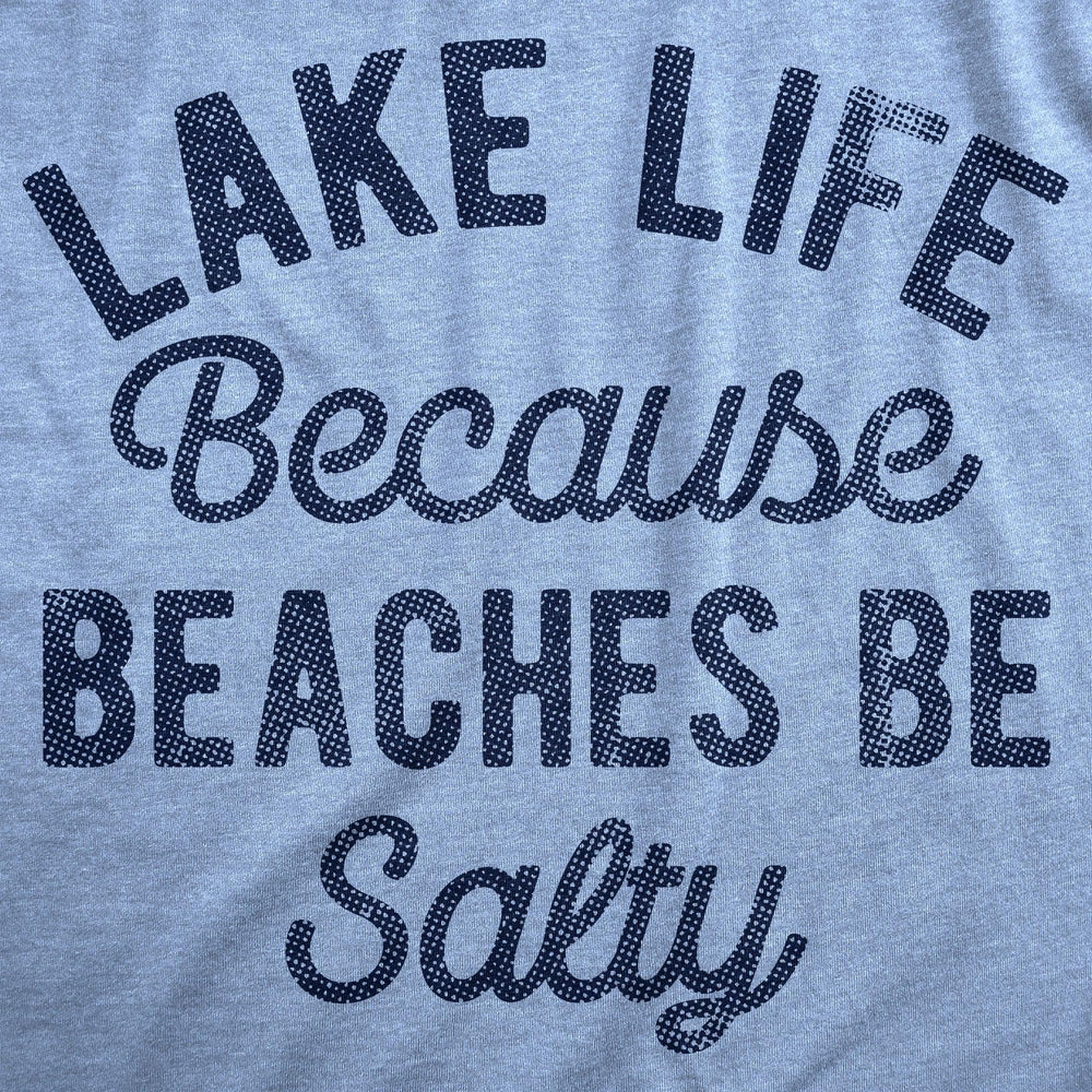Lake Life Men's Tshirt  -  Crazy Dog T-Shirts