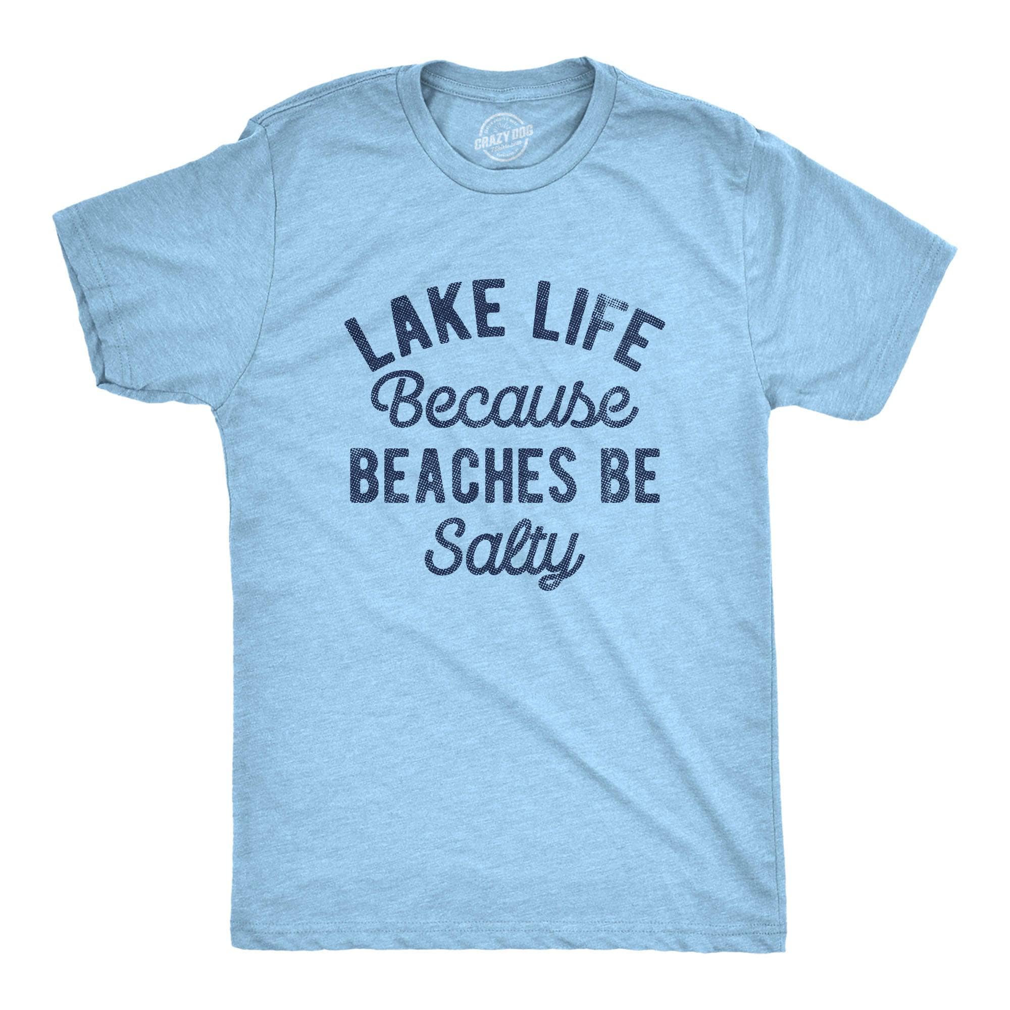 Lake Life Men's Tshirt  -  Crazy Dog T-Shirts