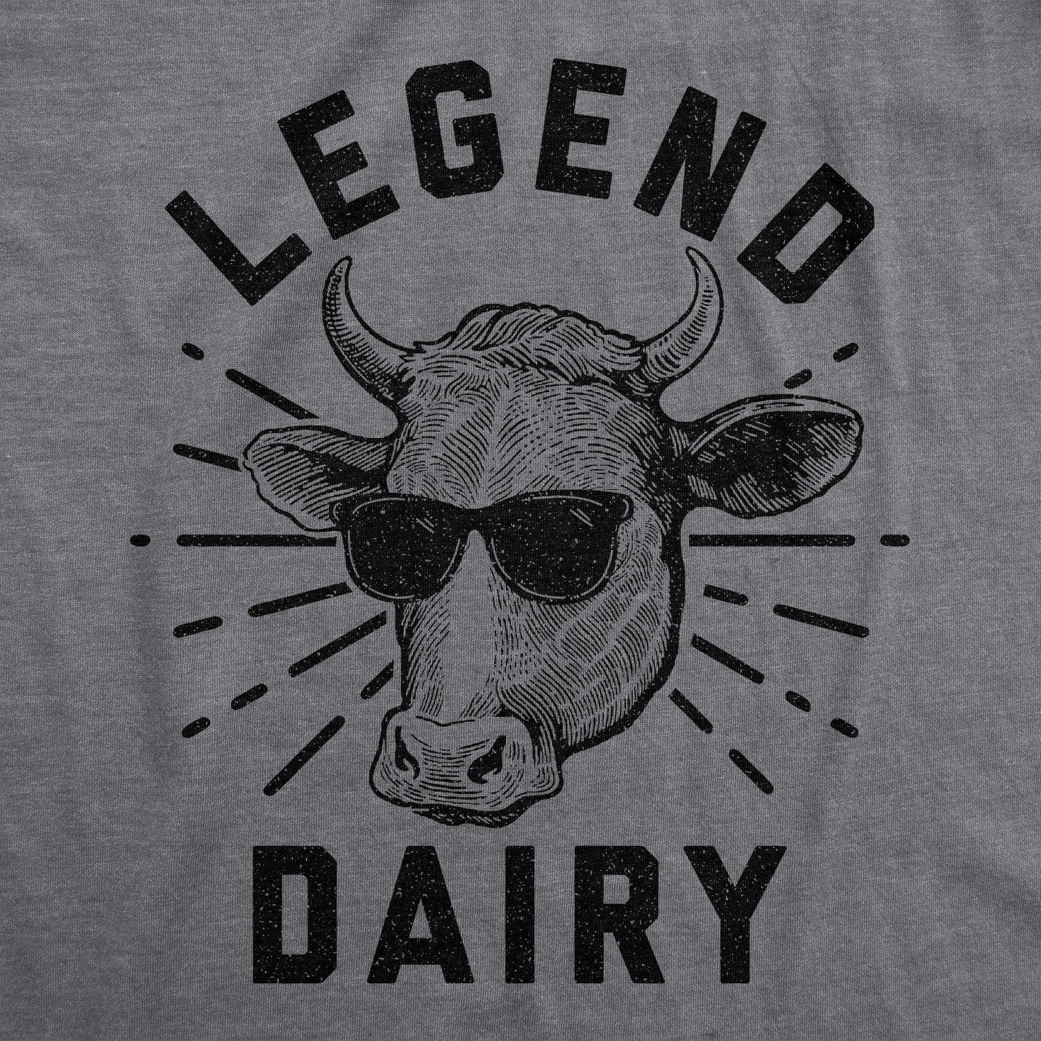 Legend Dairy Men's Tshirt - Crazy Dog T-Shirts