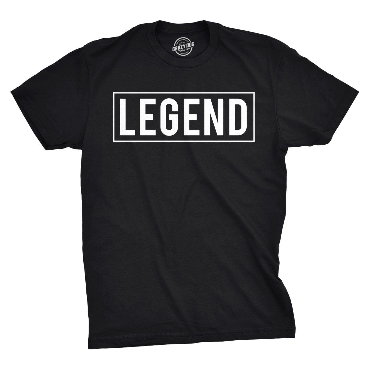 Legend Men's Tshirt  -  Crazy Dog T-Shirts