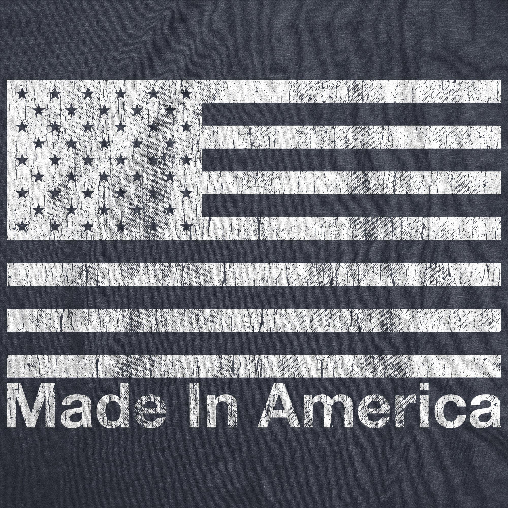 Made In America Men's Tshirt - Crazy Dog T-Shirts