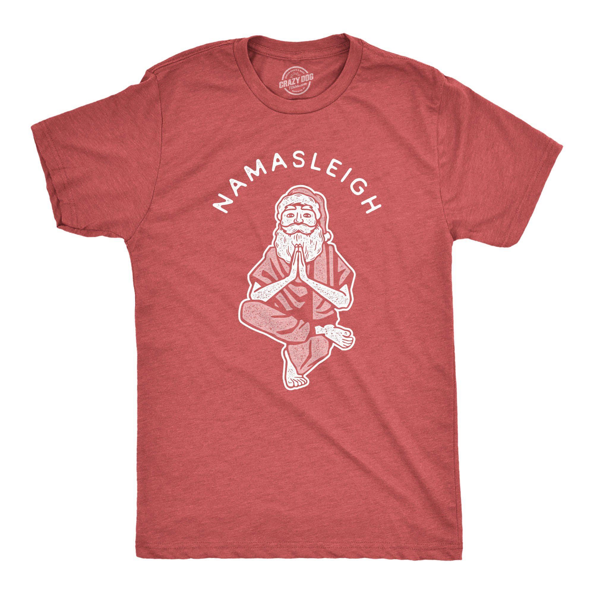 Namasleigh Men's Tshirt - Crazy Dog T-Shirts