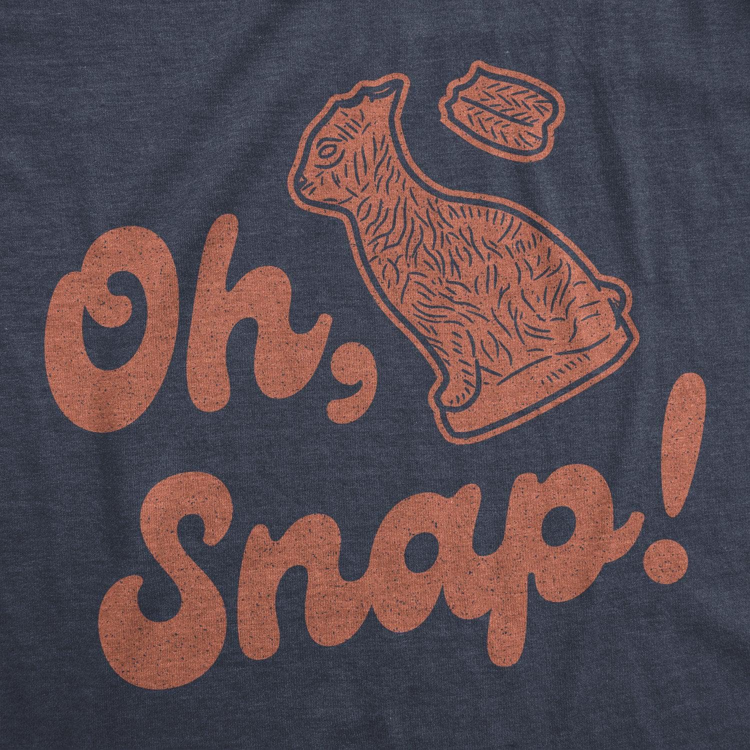 Oh Snap Easter Men's Tshirt  -  Crazy Dog T-Shirts