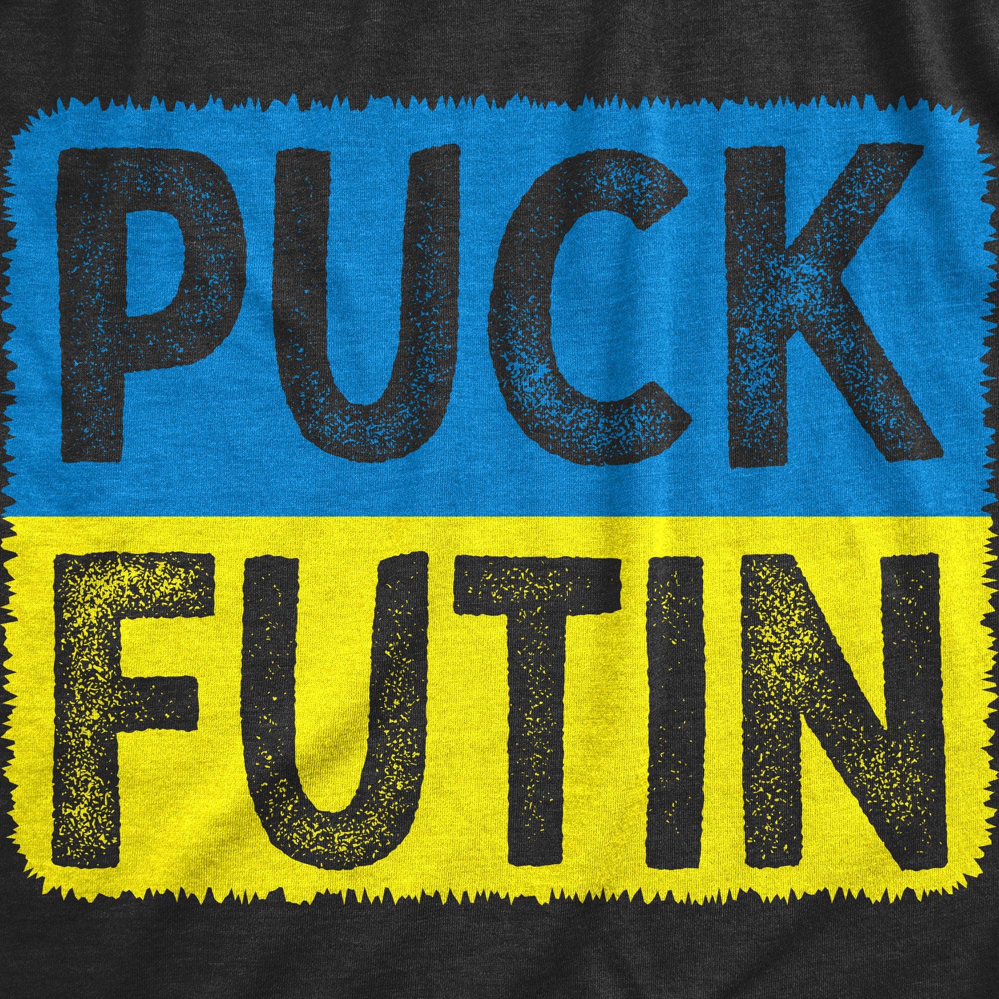Puck Futin Men's Tshirt  -  Crazy Dog T-Shirts