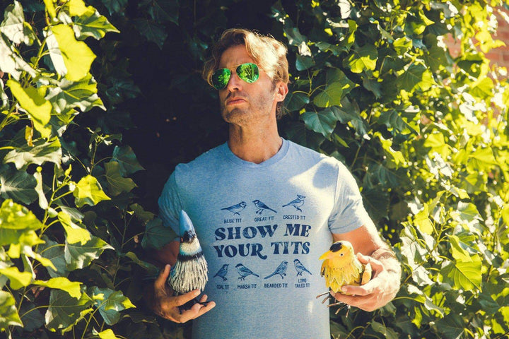 Show Me Your Tits Men's Tshirt - Crazy Dog T-Shirts