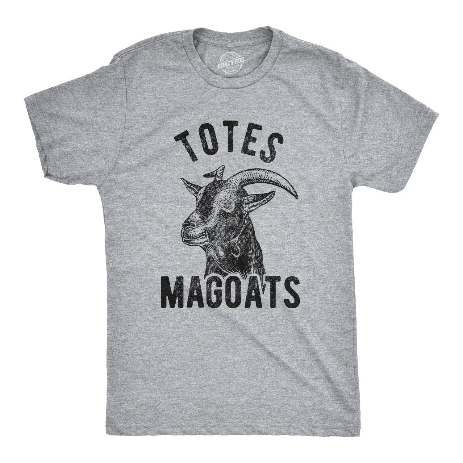 Totes McGoats Men's Tshirt  -  Crazy Dog T-Shirts