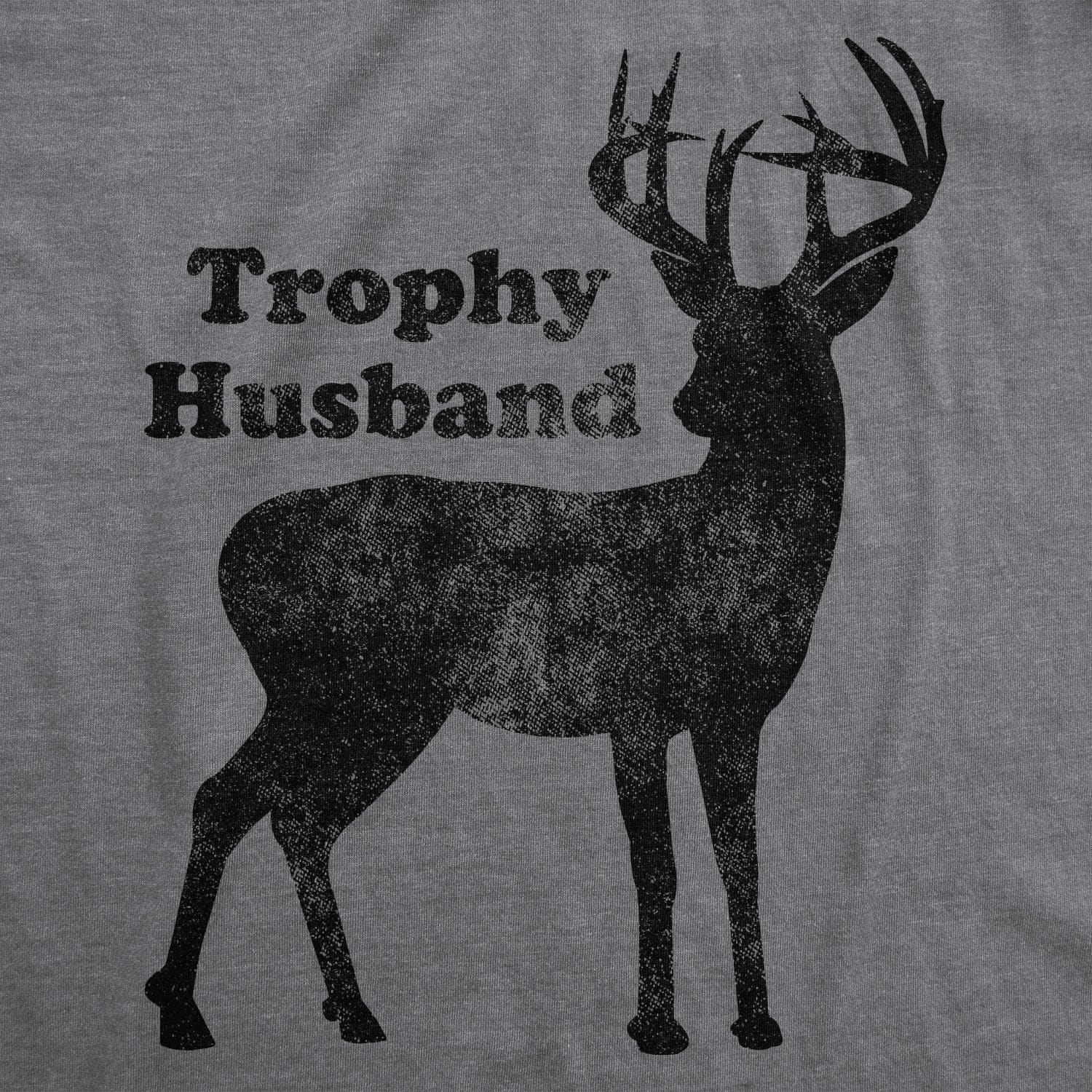 Trophy Husband Men's Tshirt  -  Crazy Dog T-Shirts