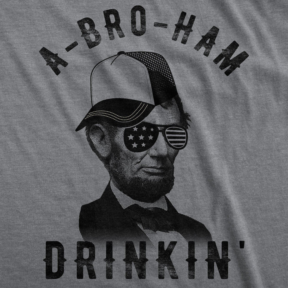 A-Bro-Ham Drinkin Men&#39;s Tank Top - Crazy Dog T-Shirts