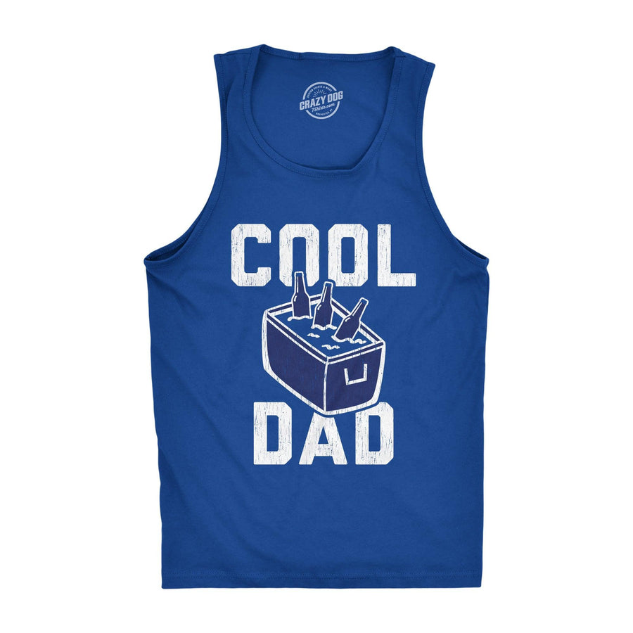 Cool Dad Men's Tank Top  -  Crazy Dog T-Shirts