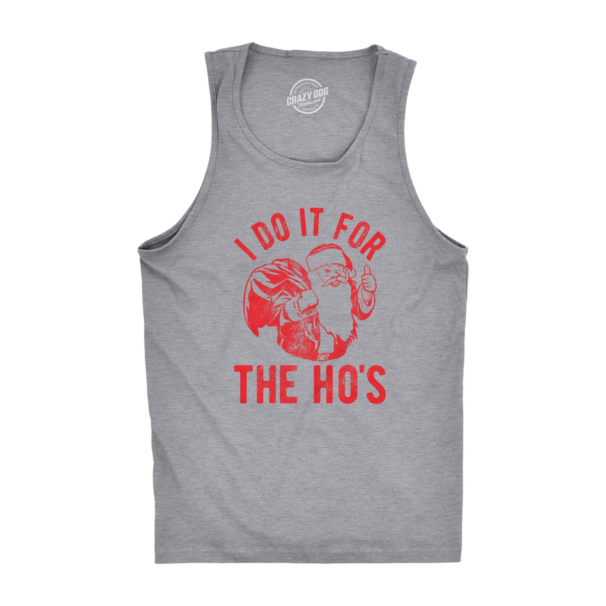 I Do It For The Hos Men's Tank Top - Crazy Dog T-Shirts