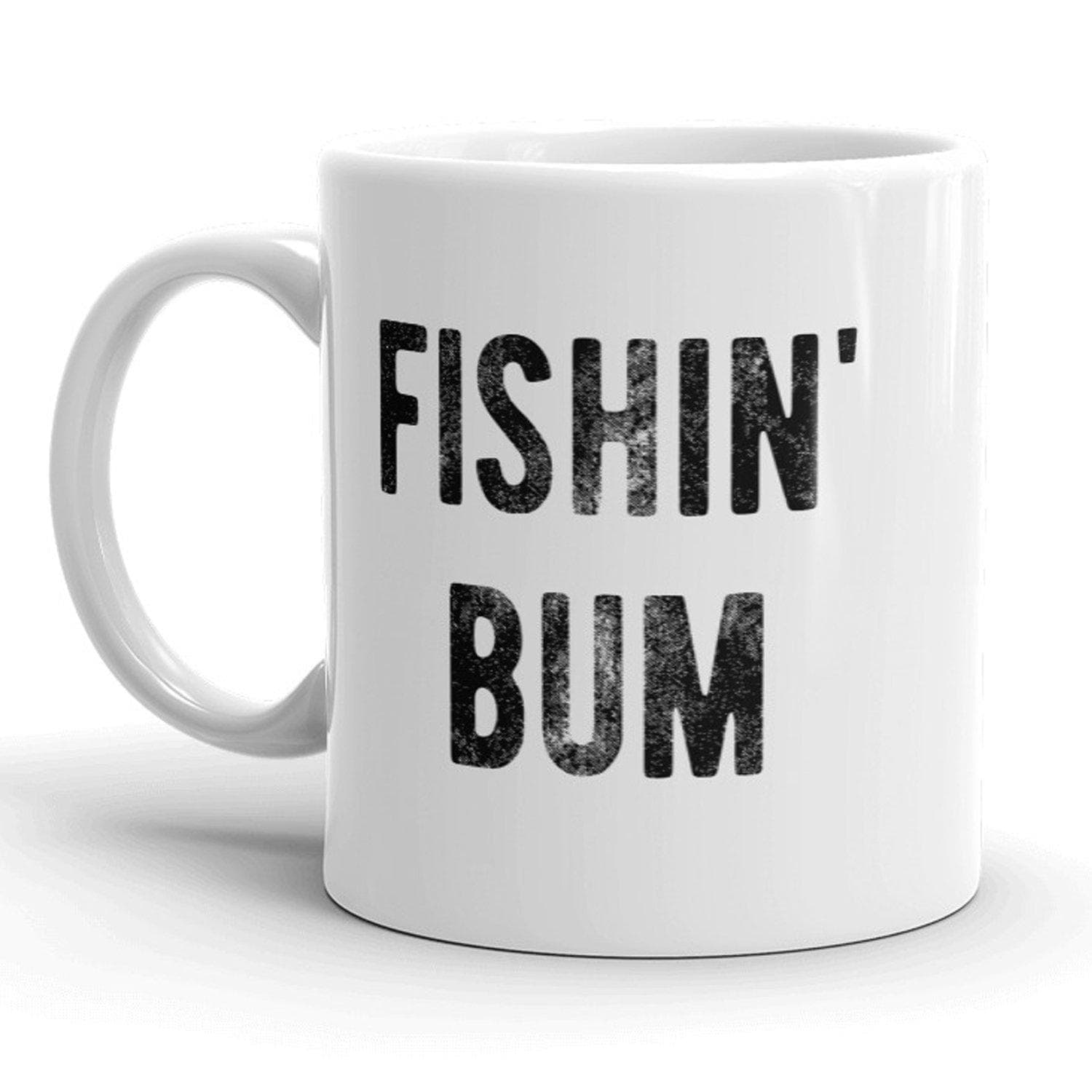 Fishin Bum Mug - Crazy Dog T-Shirts