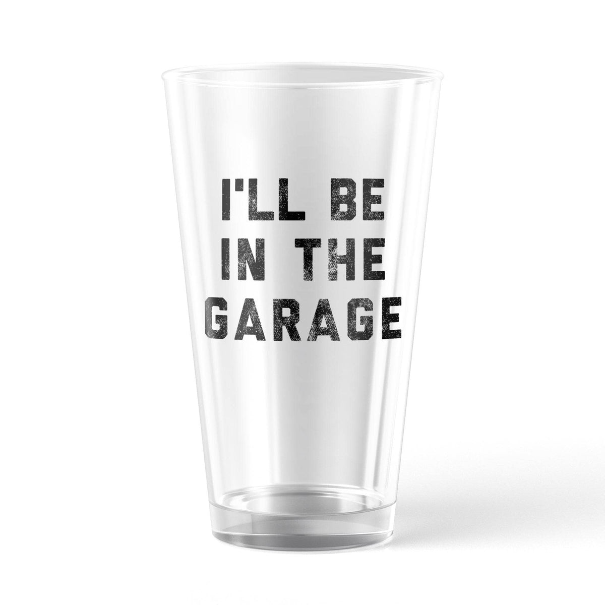 Ill Be In The Garage  -  Crazy Dog T-Shirts