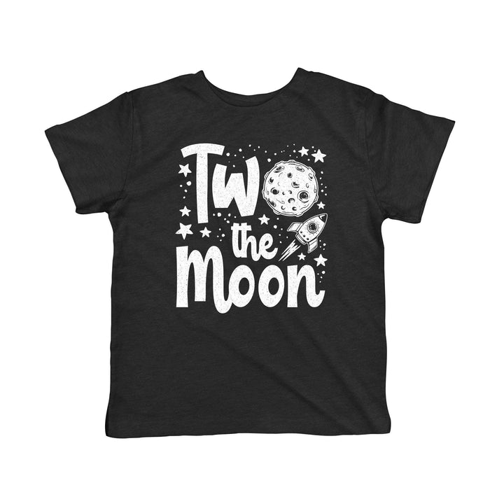 Two The Moon Toddler Tshirt - Crazy Dog T-Shirts