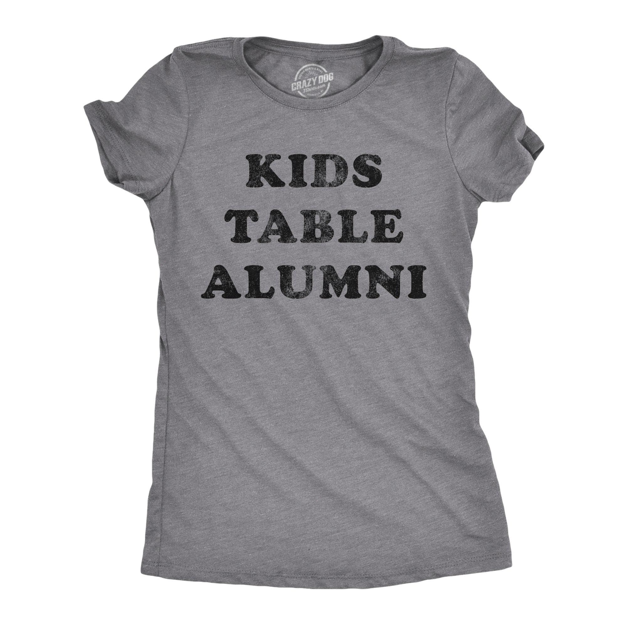 Kids Table Alumni Women's Tshirt - Crazy Dog T-Shirts