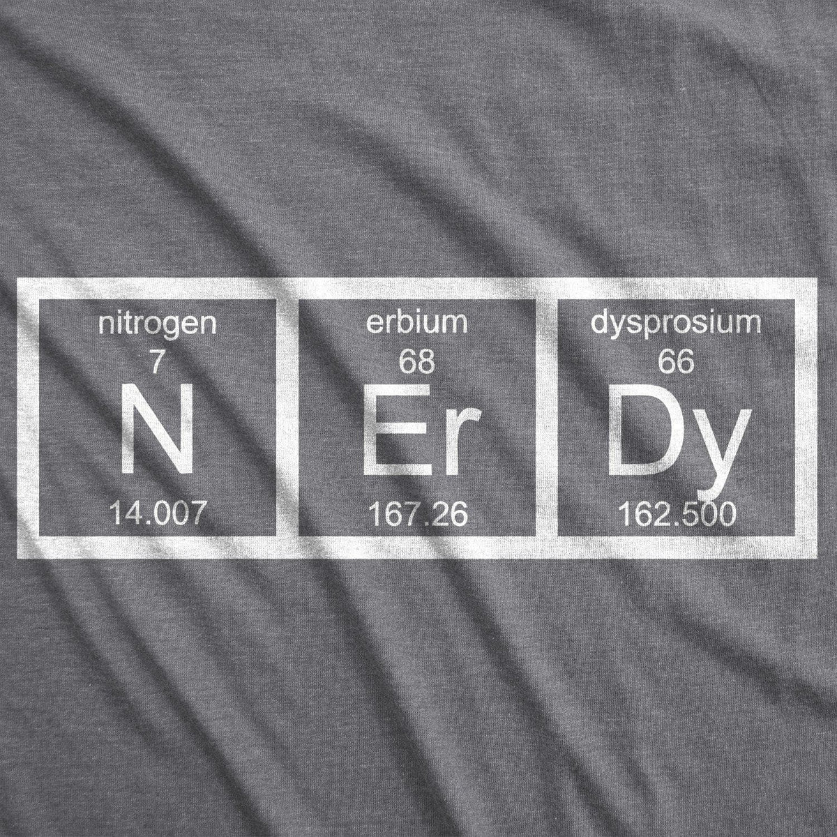Nerdy Periodic Table Women&#39;s Tshirt  -  Crazy Dog T-Shirts