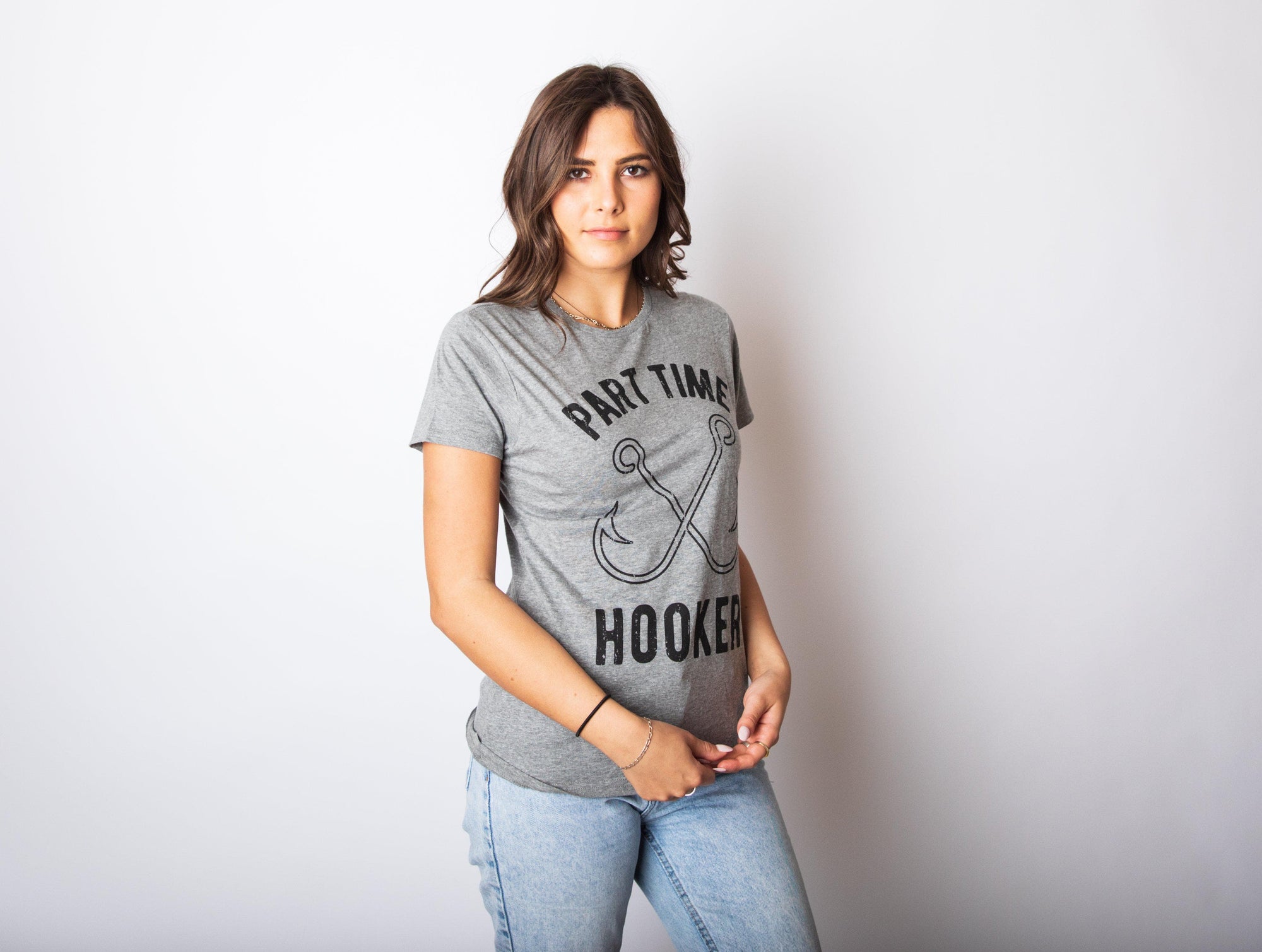 Part Time Hooker Women's Tshirt  -  Crazy Dog T-Shirts