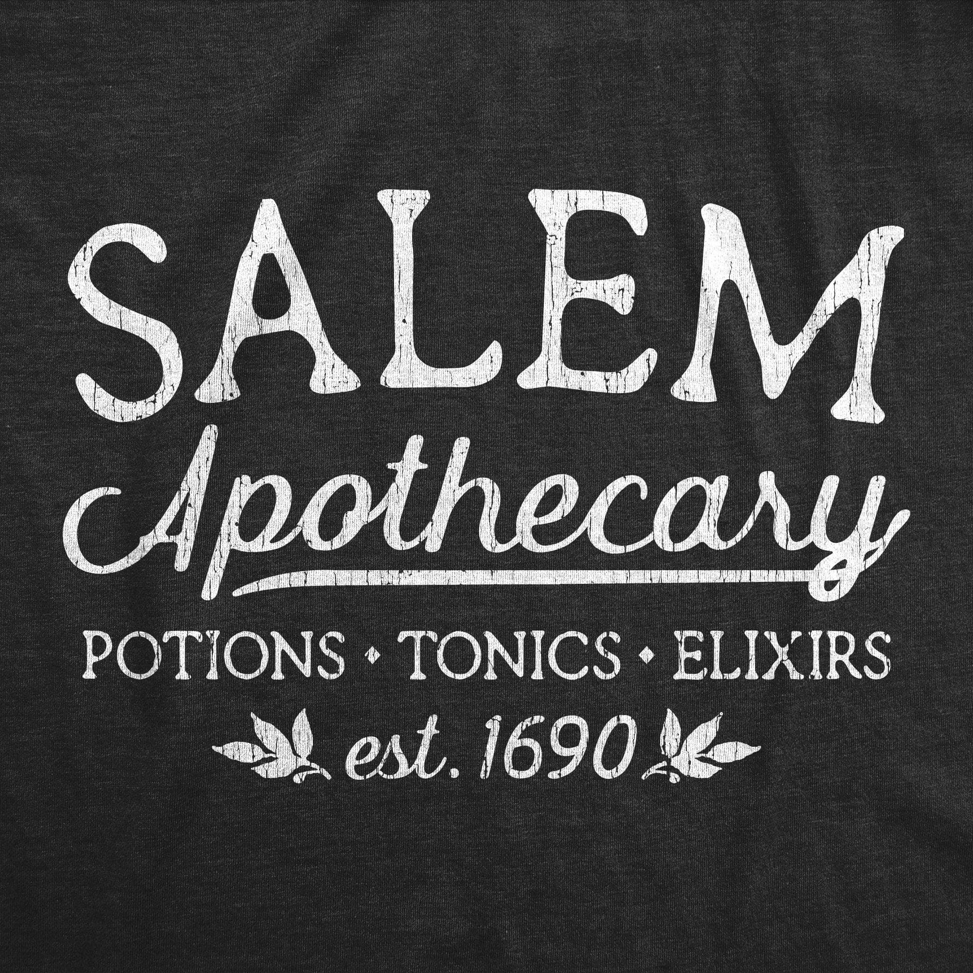 Salem Apothecary Women's Tshirt - Crazy Dog T-Shirts