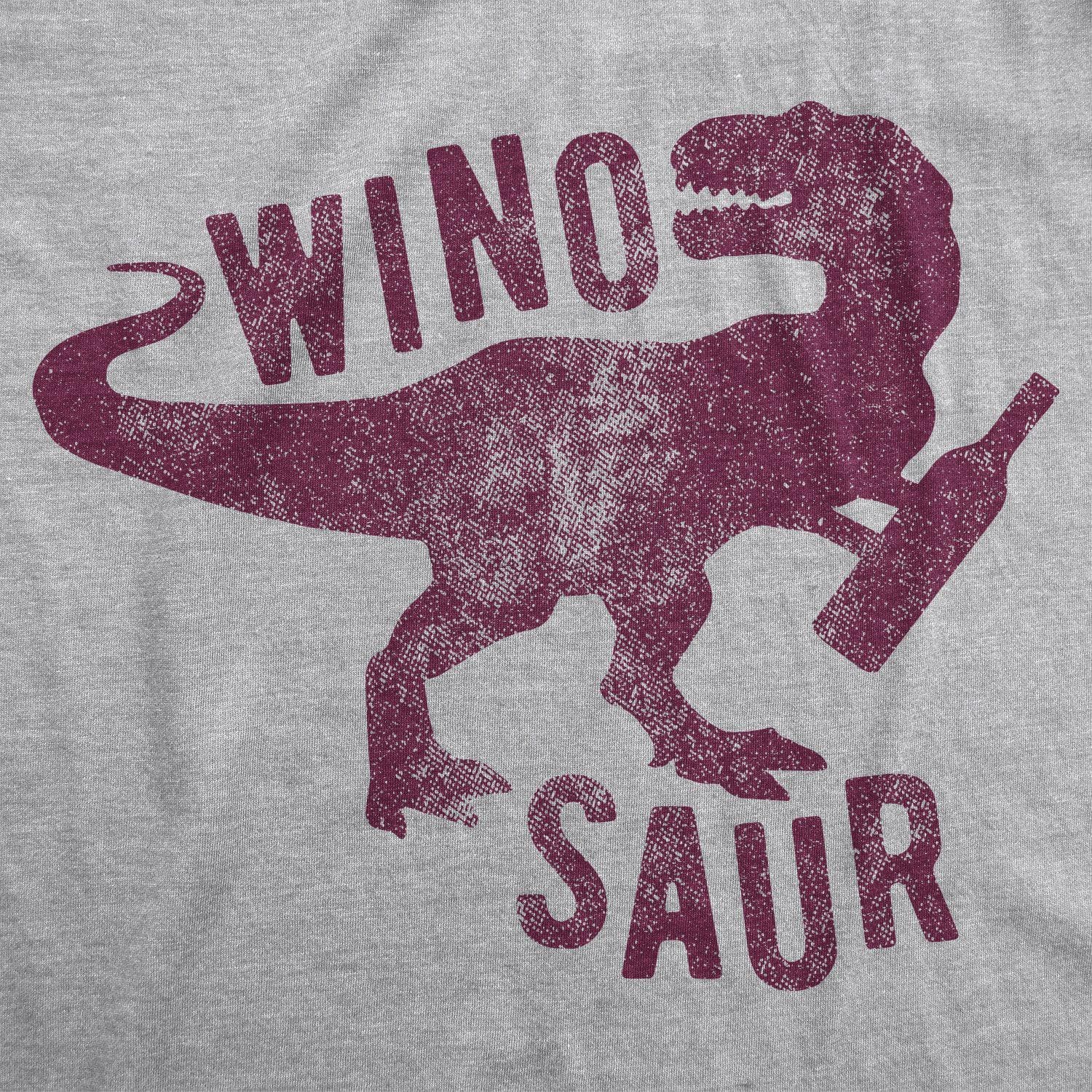 Winosaur Women's Tshirt  -  Crazy Dog T-Shirts