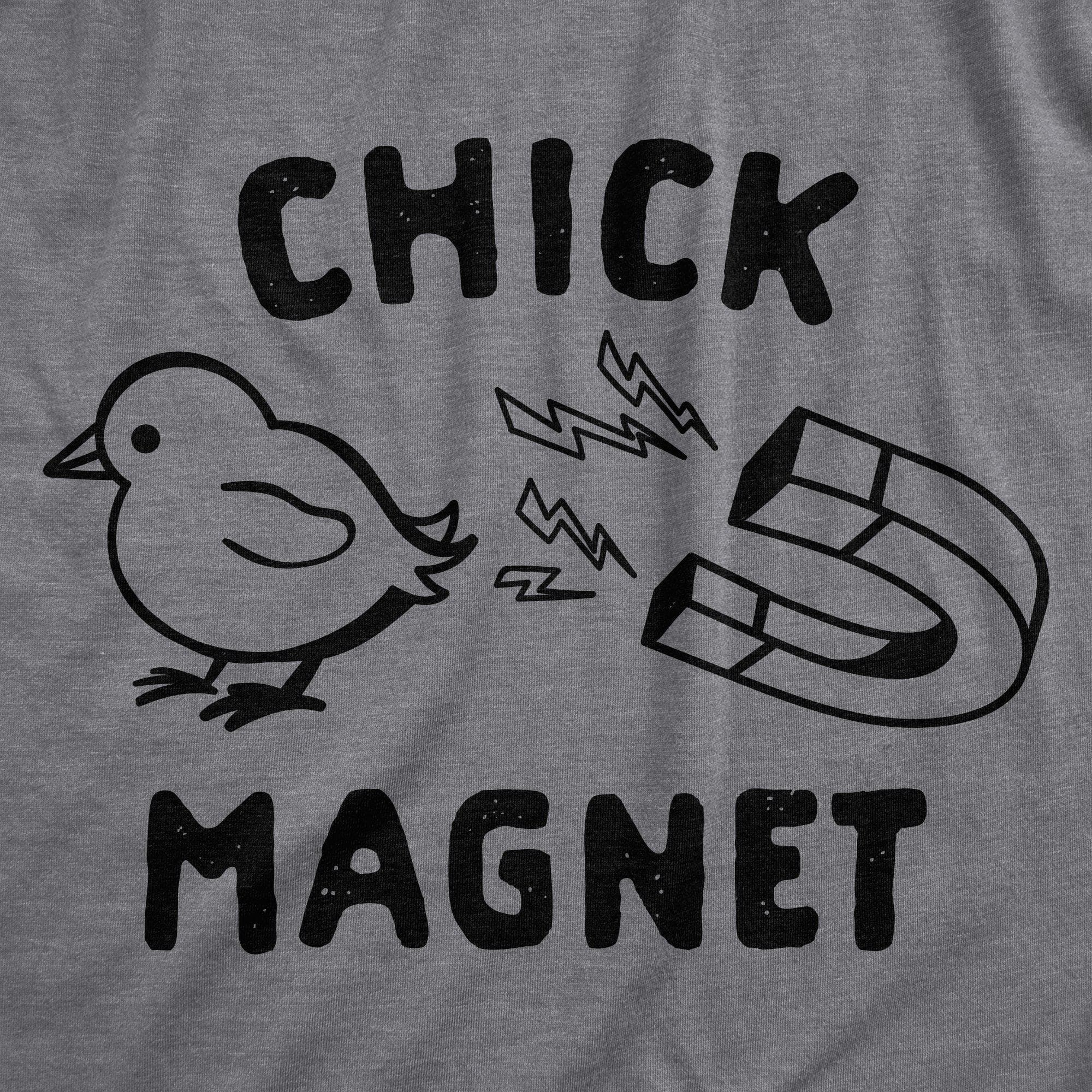 Chick Magnet Youth Tshirt  -  Crazy Dog T-Shirts