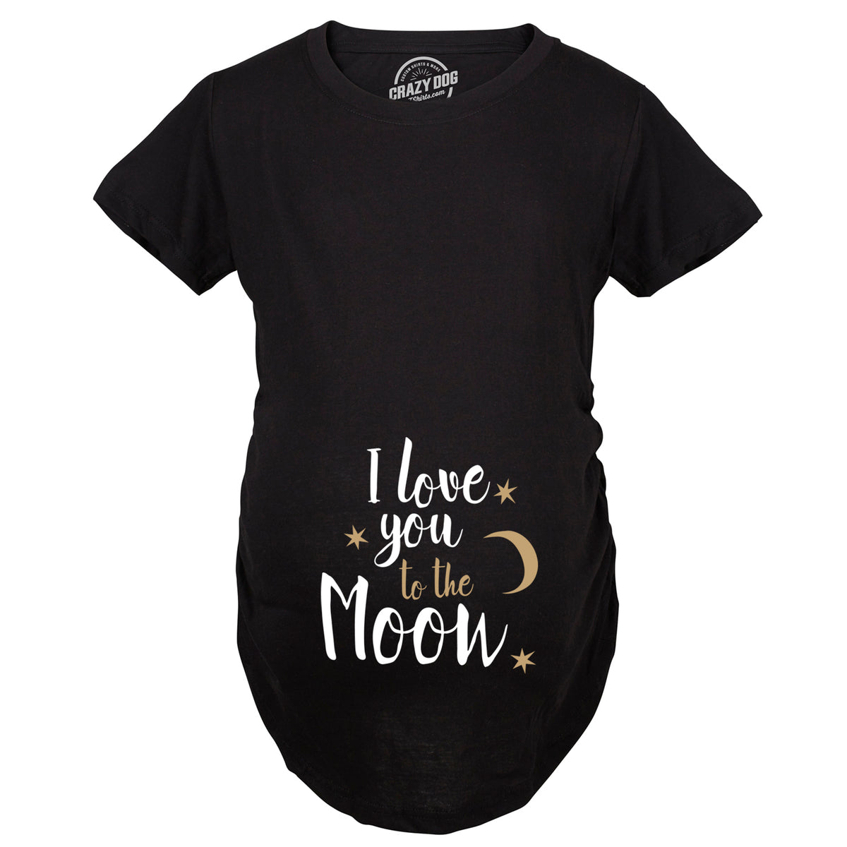 I Love You To The Moon Maternity T Shirt