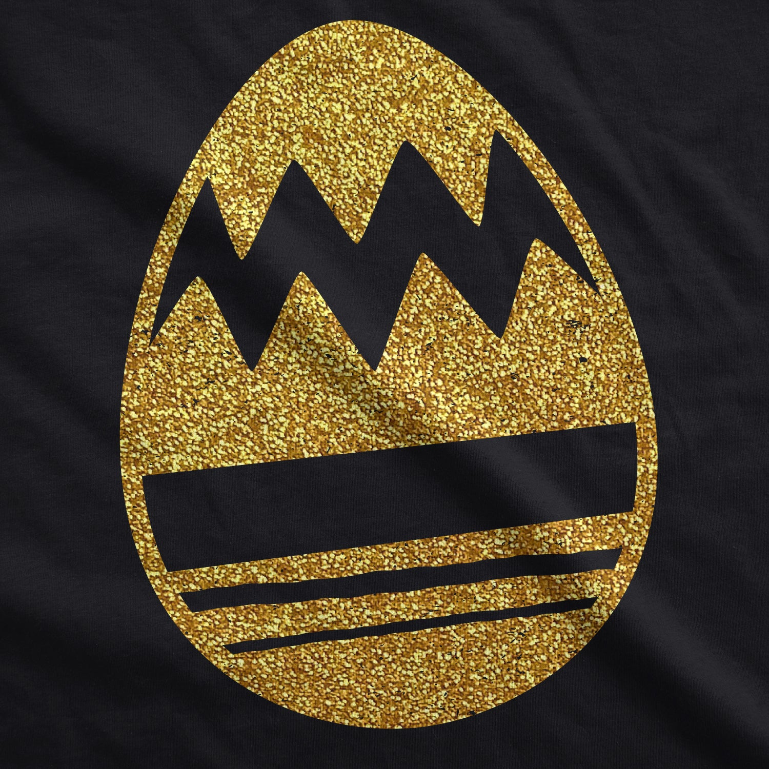 Funny Black Golden Easter Egg Maternity T Shirt Nerdy Easter Tee