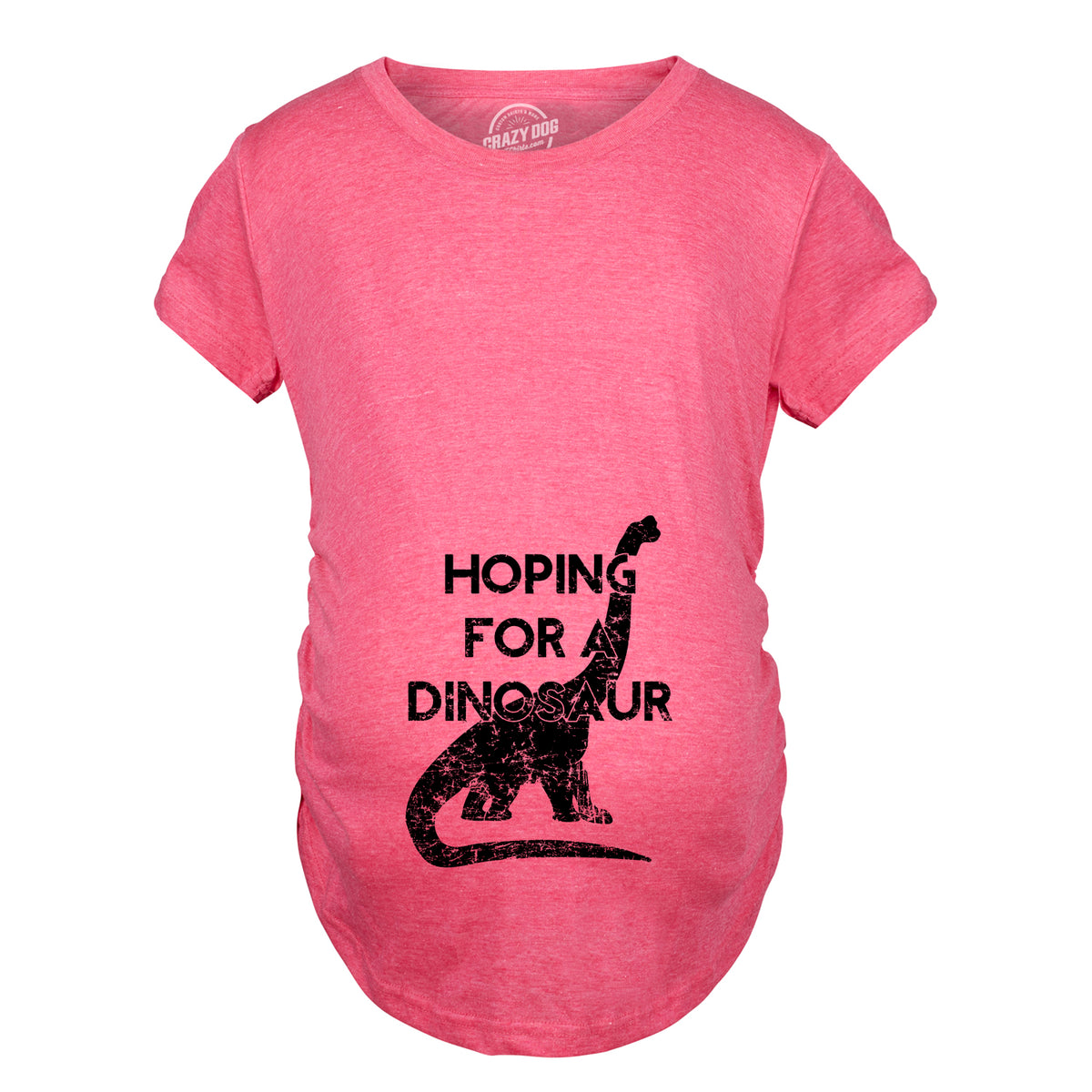 Hoping For A Dinosaur Maternity T Shirt