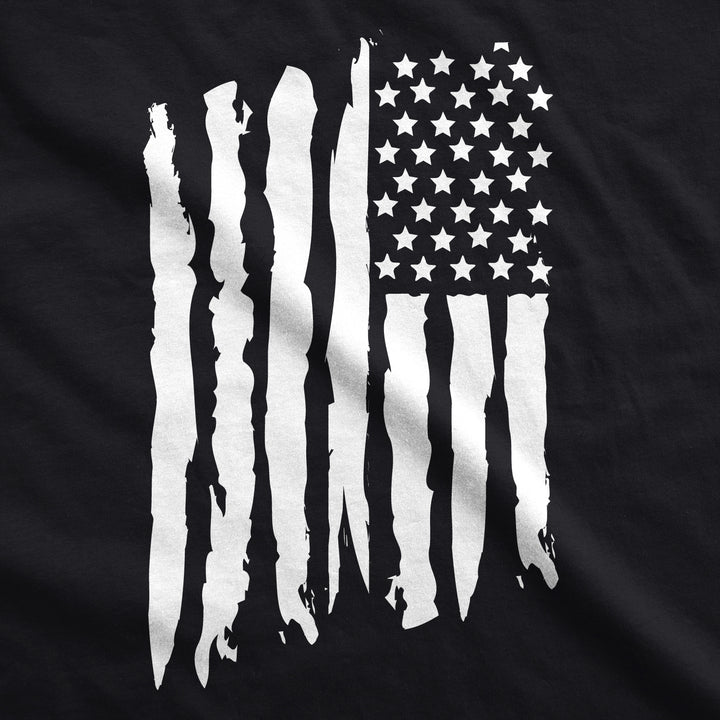 Vertical Grunge Flag Men's T Shirt