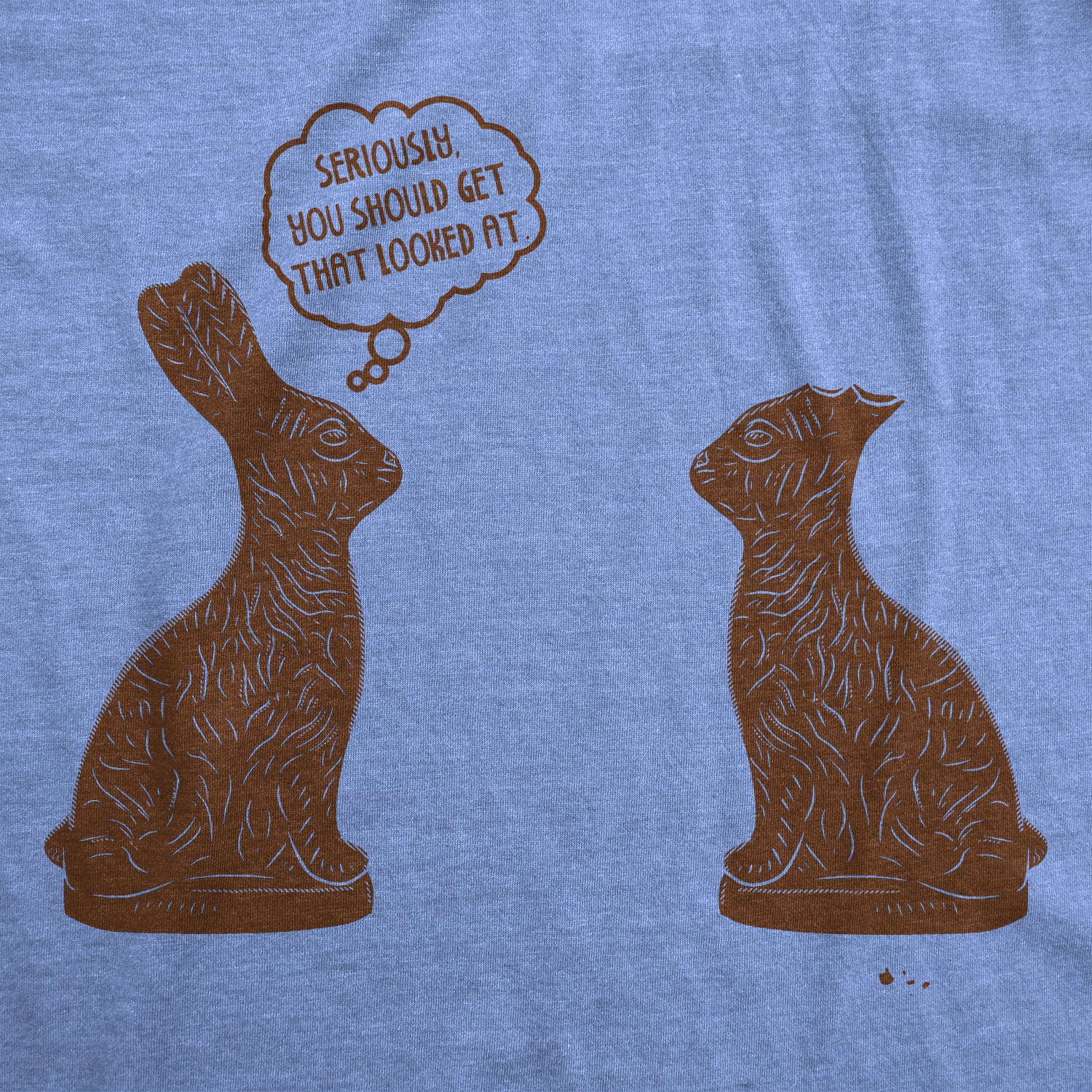 Funny You Should Get That Looked At Womens T Shirt Nerdy Easter Tee