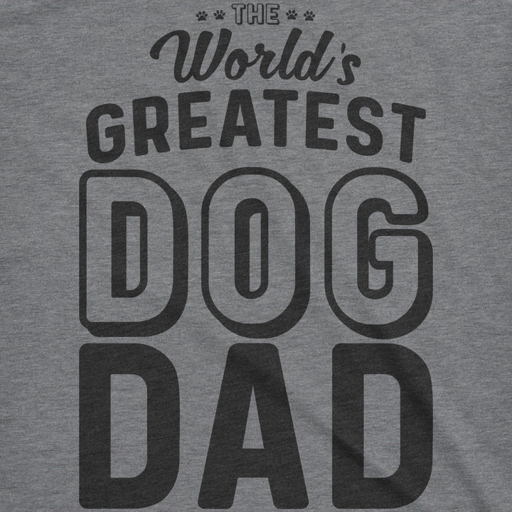 World's Greatest Dog Dad Men's T Shirt