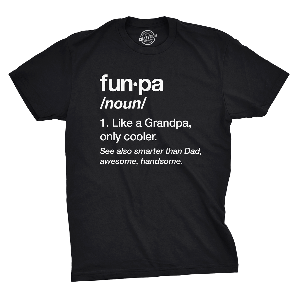 Funny Heather Black - Funpa Funpa Definition Mens T Shirt Nerdy Father&#39;s Day Grandfather Tee