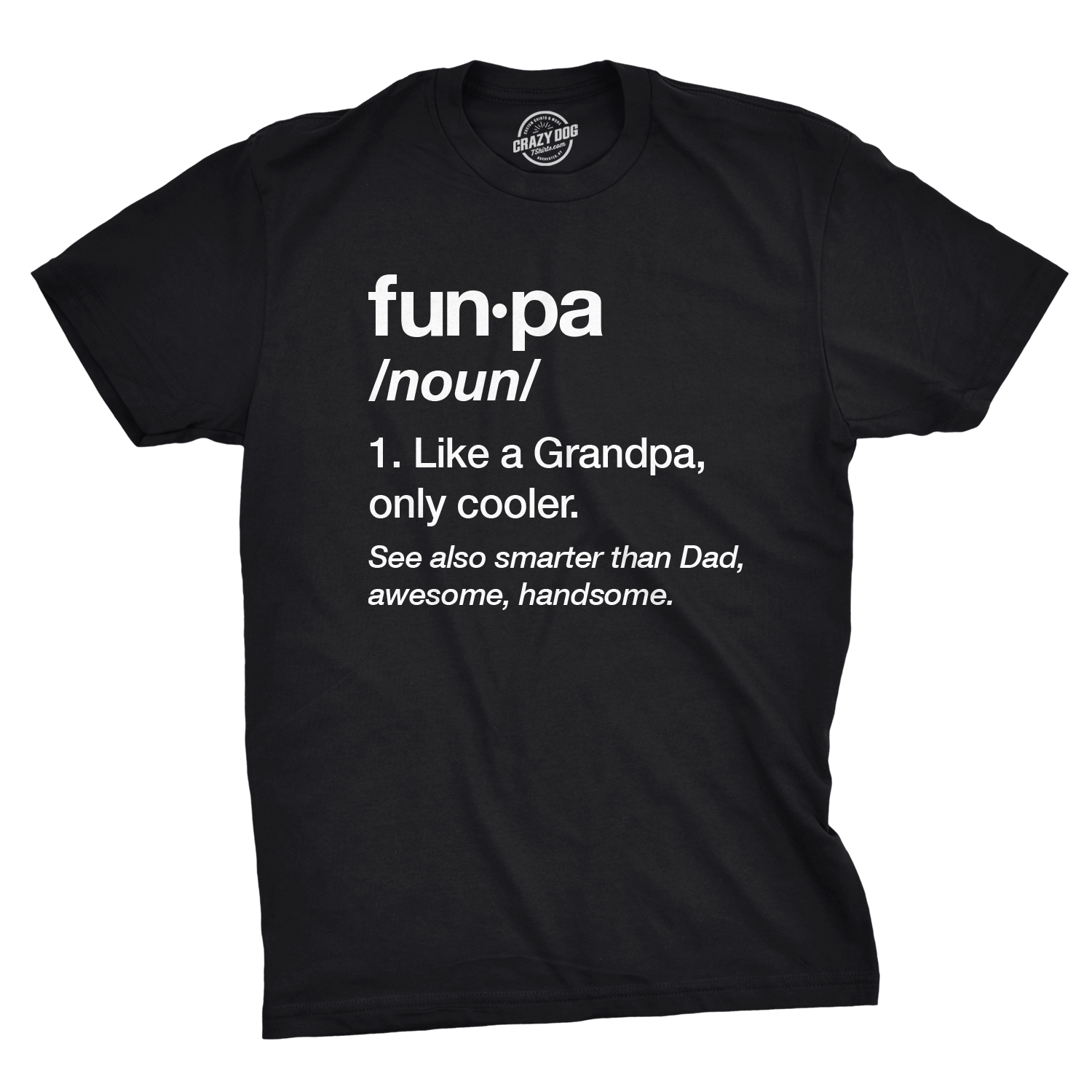 Funny Heather Black - Funpa Funpa Definition Mens T Shirt Nerdy Father's Day Grandfather Tee