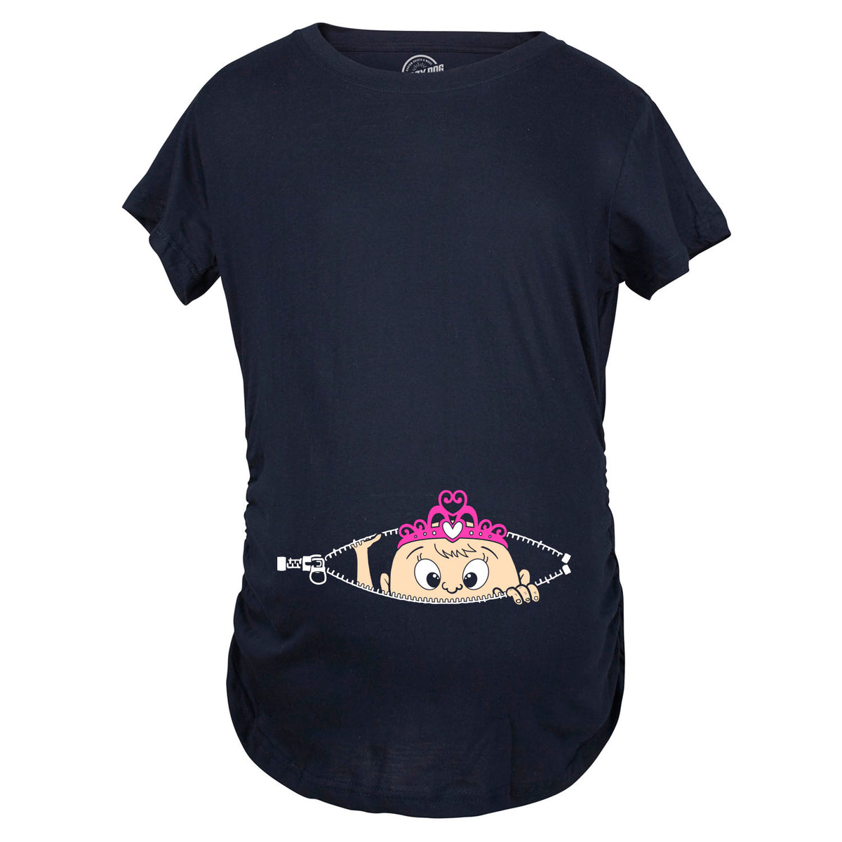 Peeking Princess Maternity T Shirt