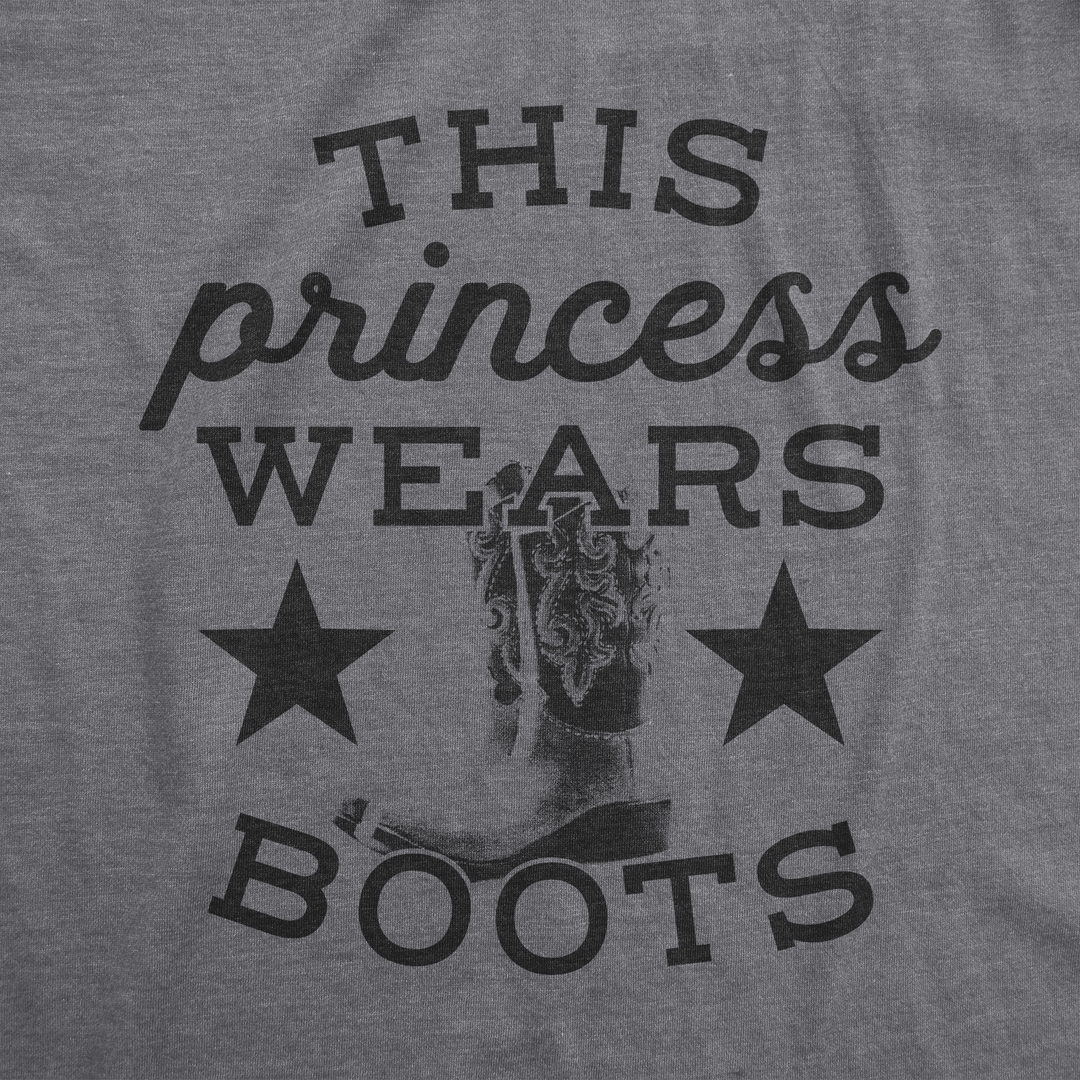 This Princess Wears Boots Women's T Shirt