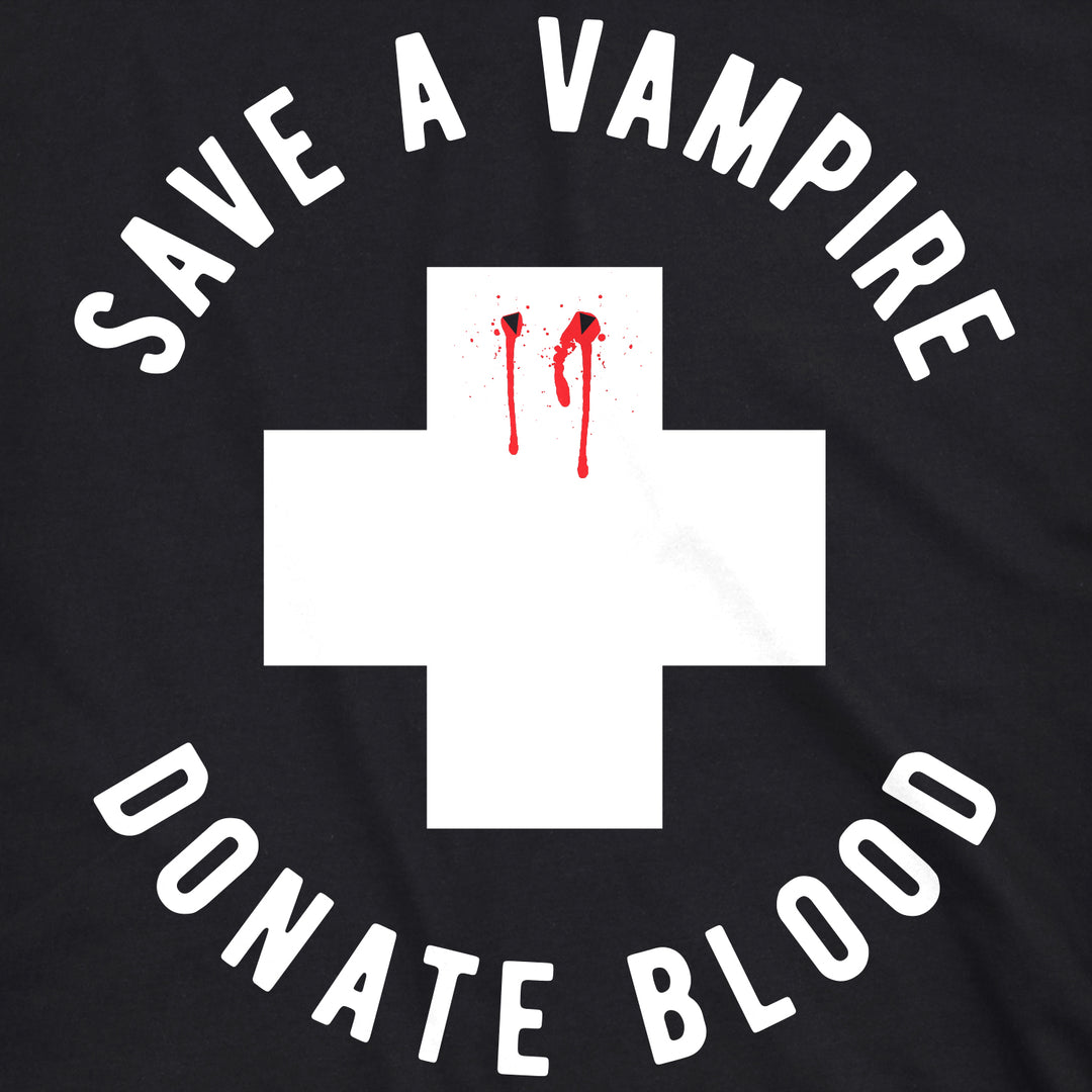 Save A Vampire Donate Blood Men's T Shirt
