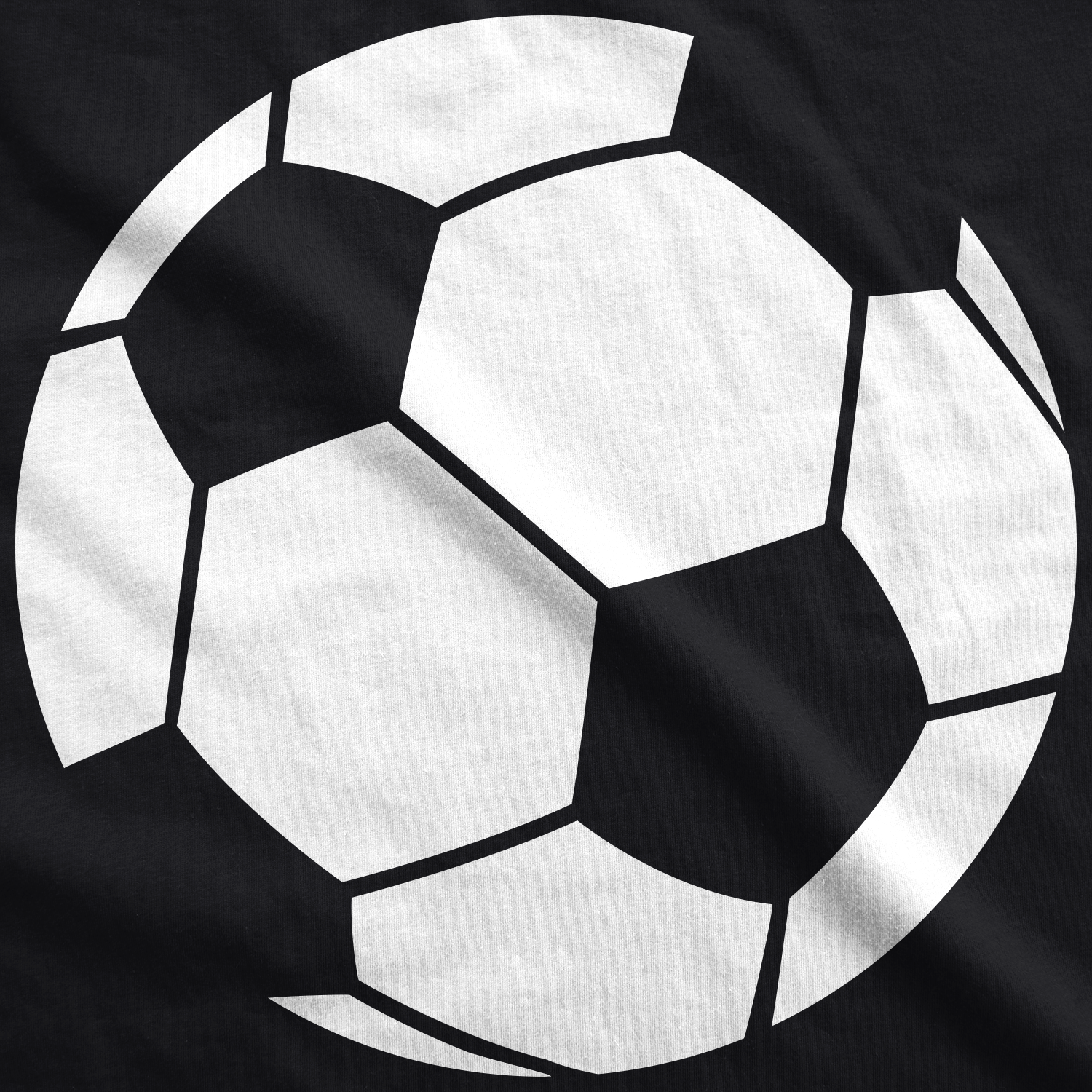 Funny Black Soccer Ball Maternity T Shirt Nerdy Soccer Tee