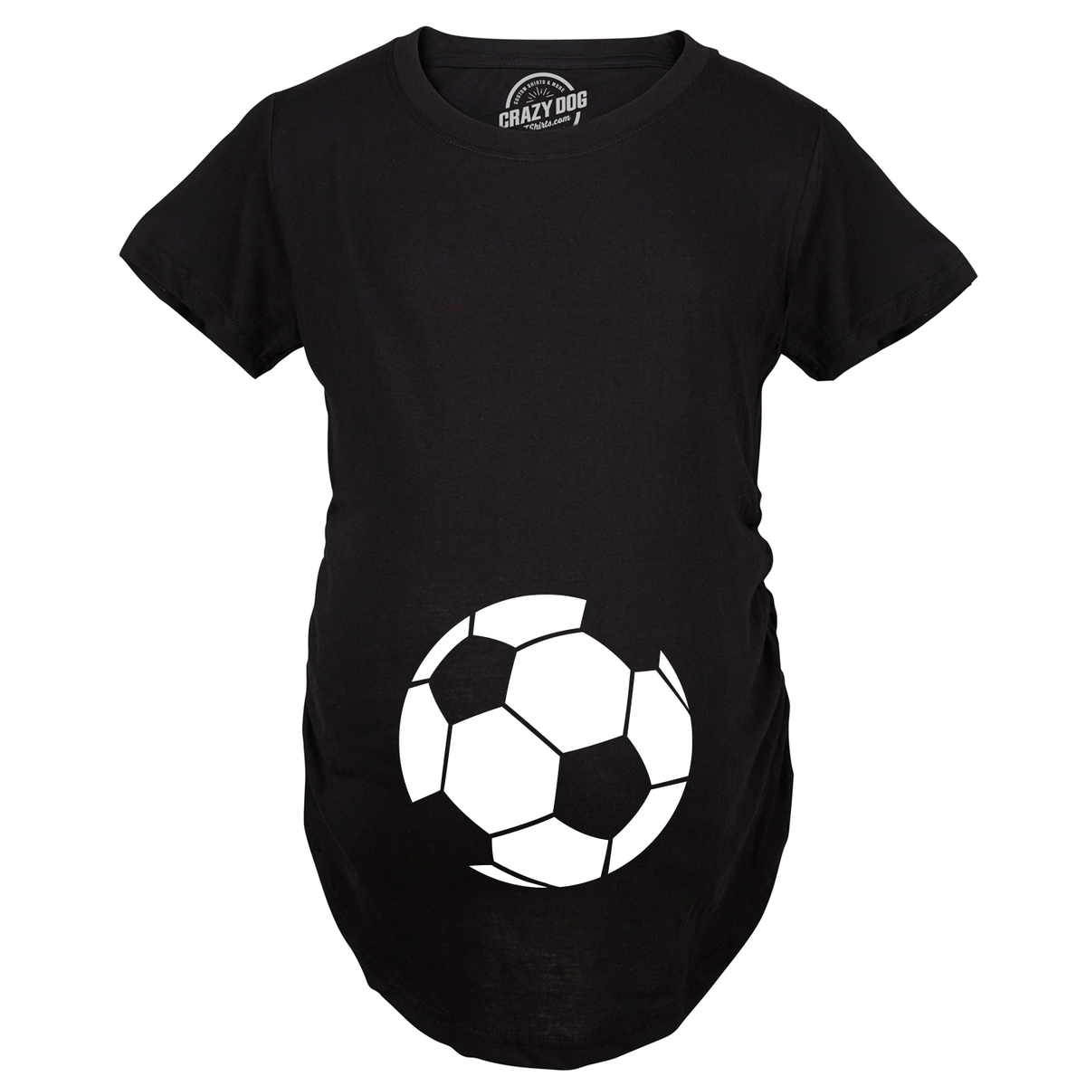 Soccer Ball Maternity T Shirt