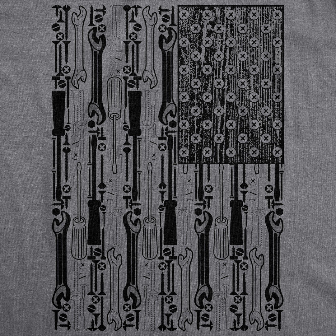 Tools American Flag Men's T Shirt