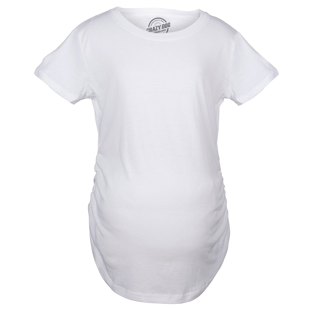 Blank Maternity T Shirt