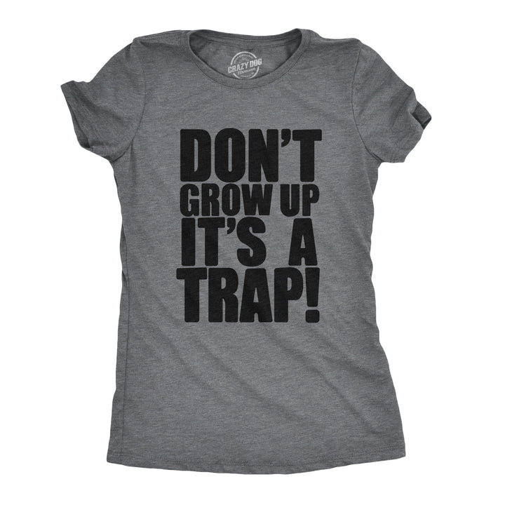 Funny Dark Heather Grey Womens T Shirt Nerdy Tee