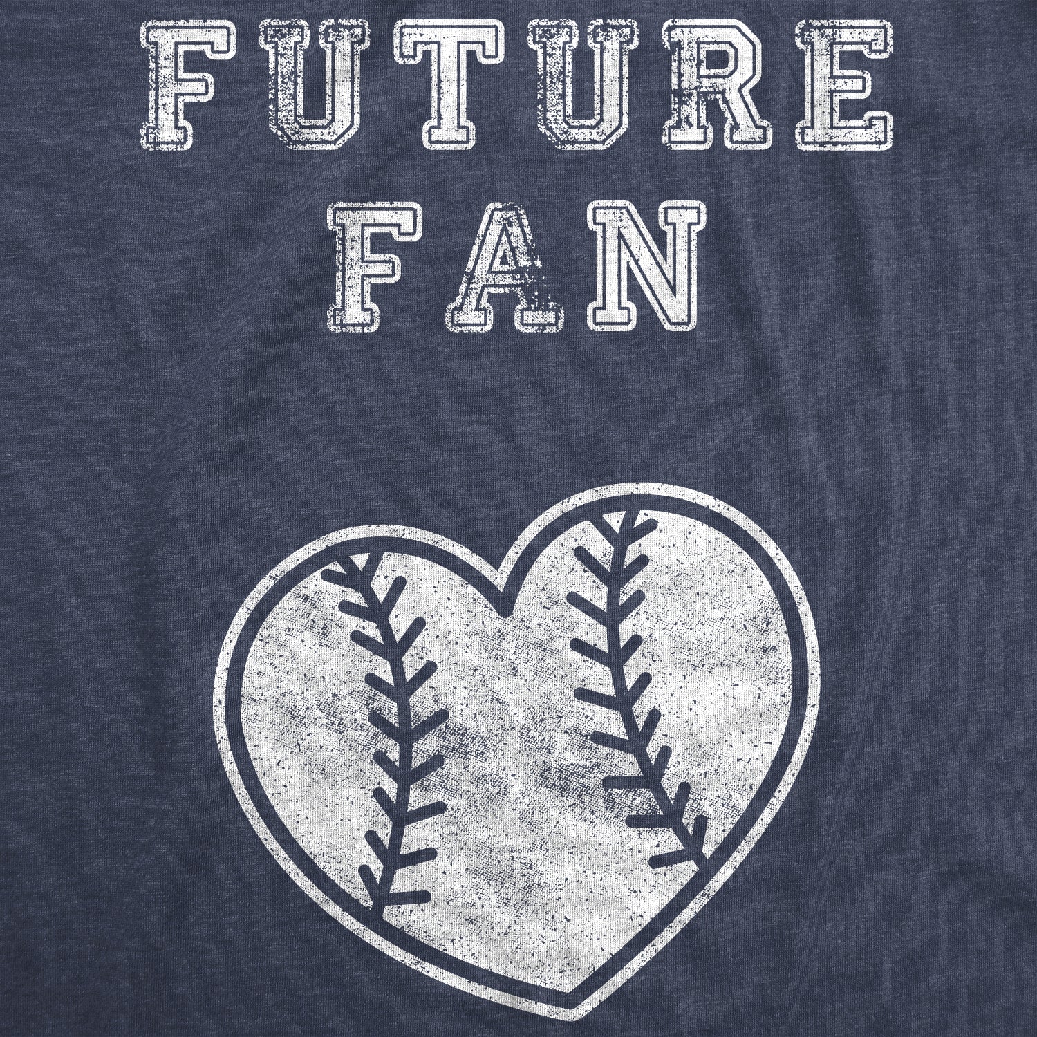 Funny Heather Navy Future Baseball Fan Maternity T Shirt Nerdy Baseball Tee