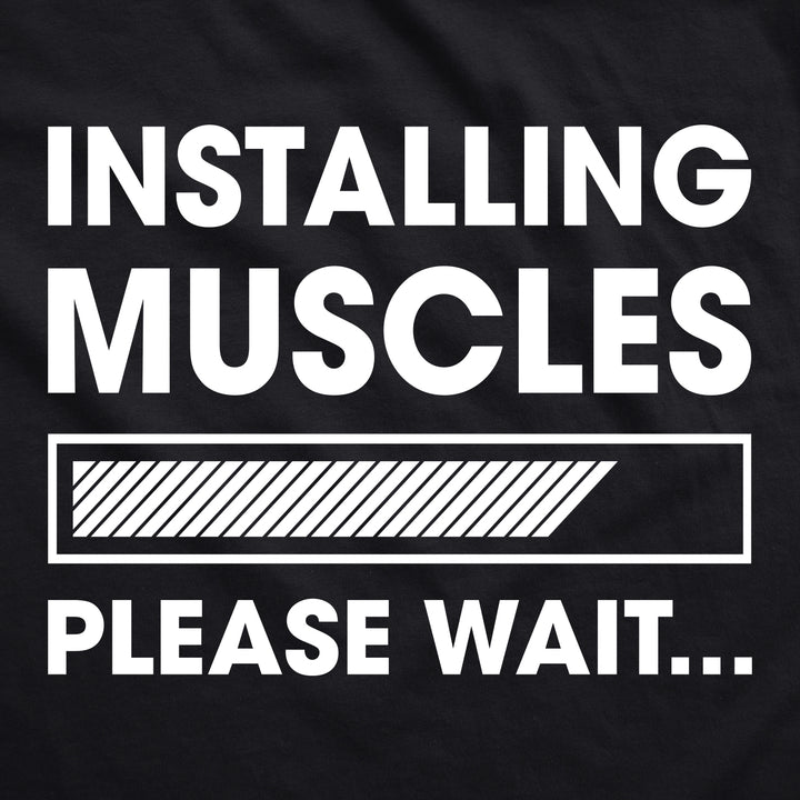 Installing Muscles Men's Tank Top