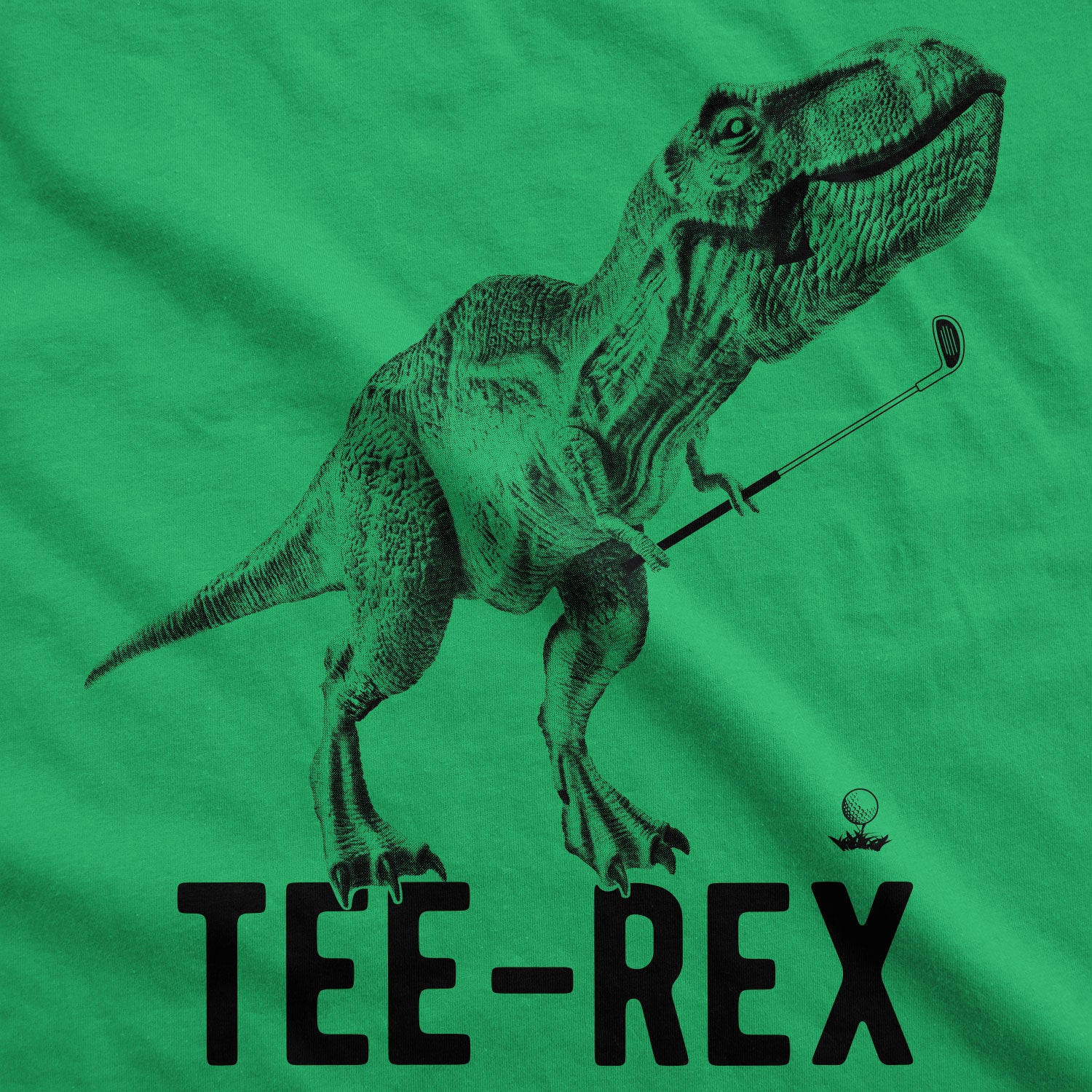 Funny Heather Green - Tee Rex Tee Rex Mens T Shirt Nerdy Dinosaur Golf Tee