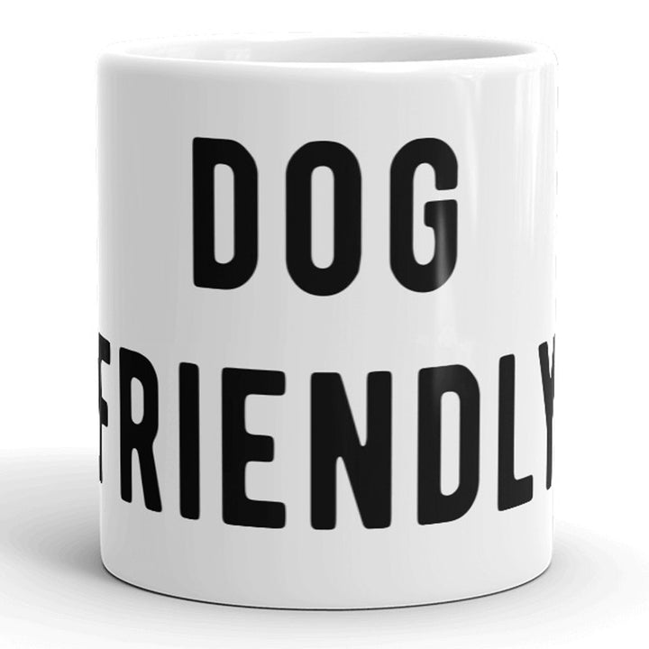 Funny White Dog Friendly Coffee Mug Nerdy dog Tee