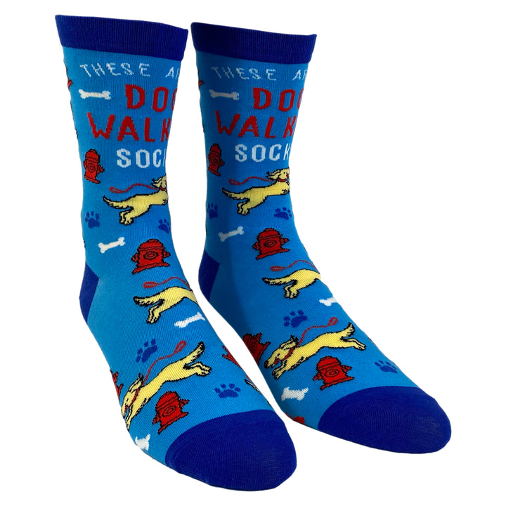 Womens These Are My Dog Walking Socks